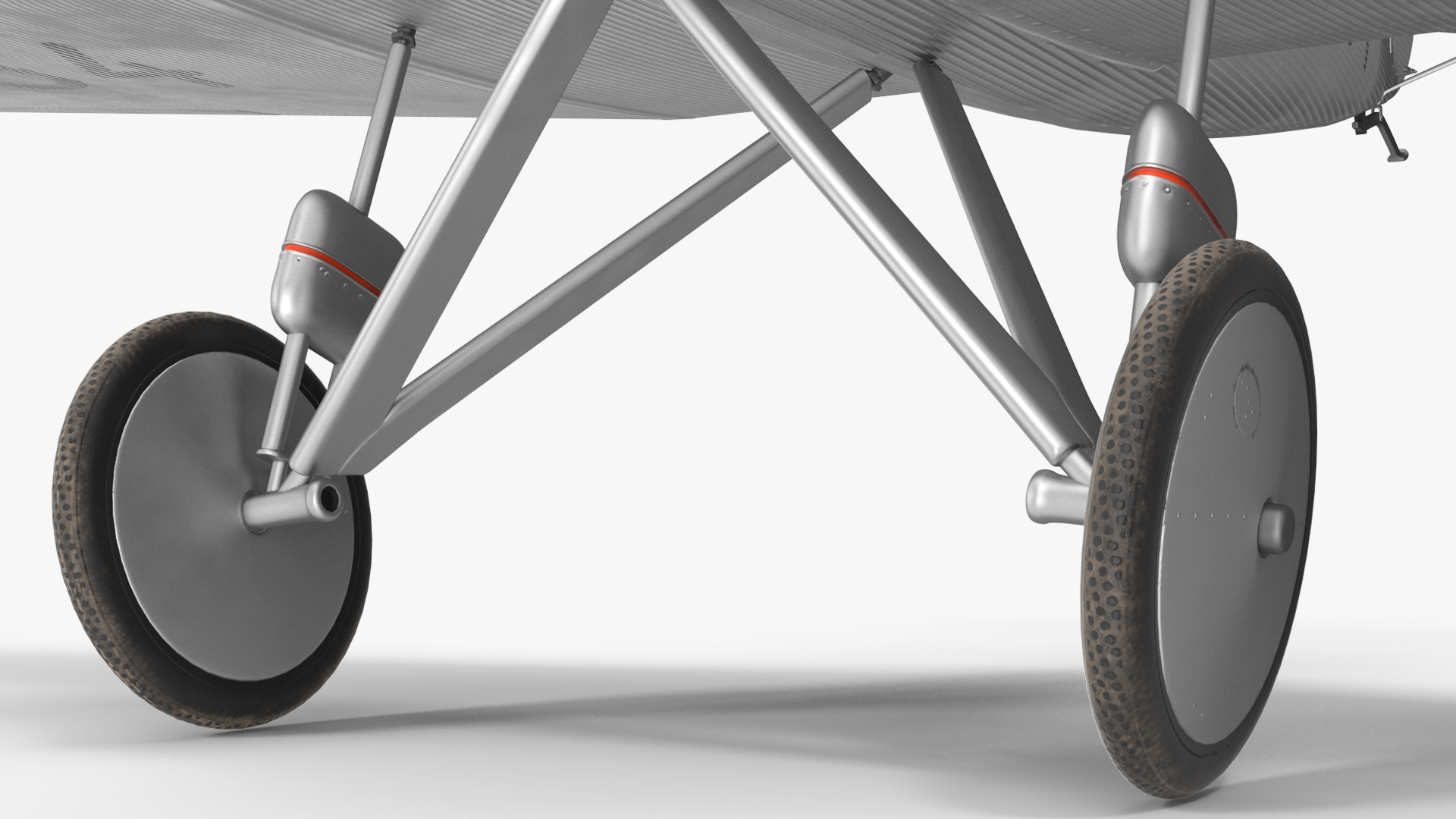 Vintage Aircraft with Pilot 3D