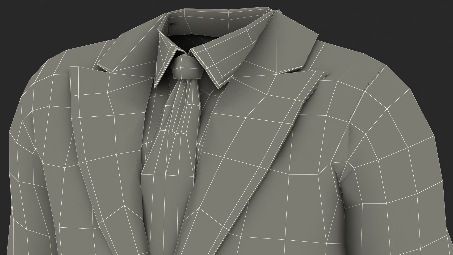 3D Cartoon Business Suit