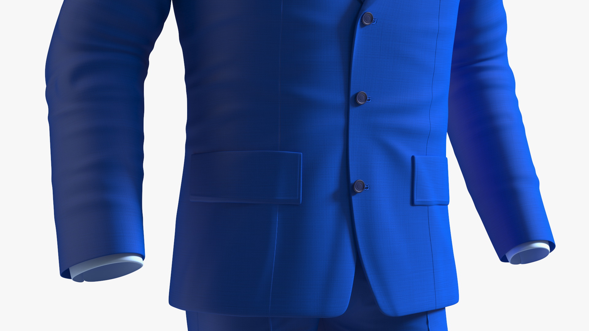 3D Cartoon Business Suit