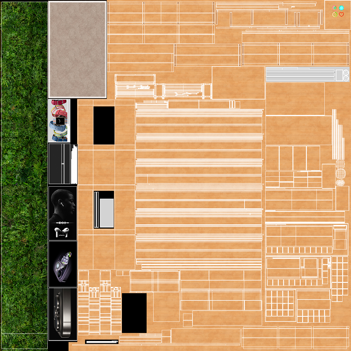 3D Apple Store Fifth Avenue New York model