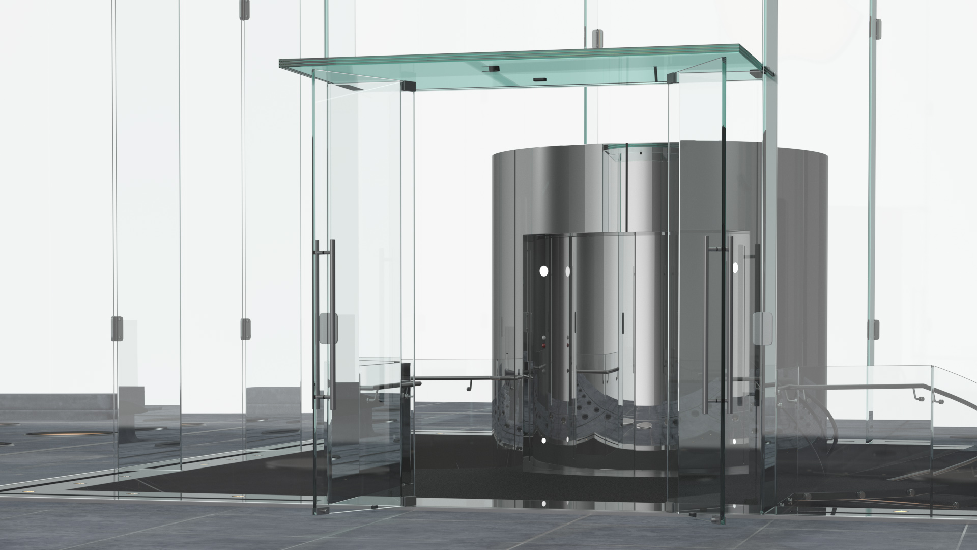 3D Apple Store Fifth Avenue New York model