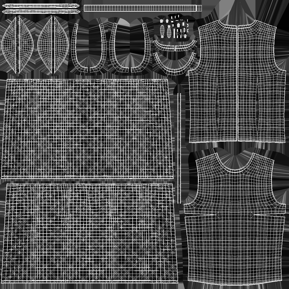 Womens and Girls Plaid Dress Set Multicolor - view 7