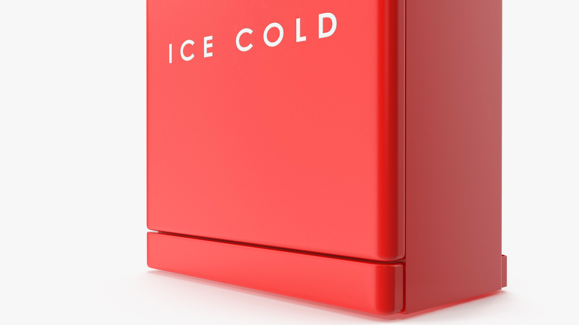 3D model Coca Cola Vintage Bottle Vending Machine