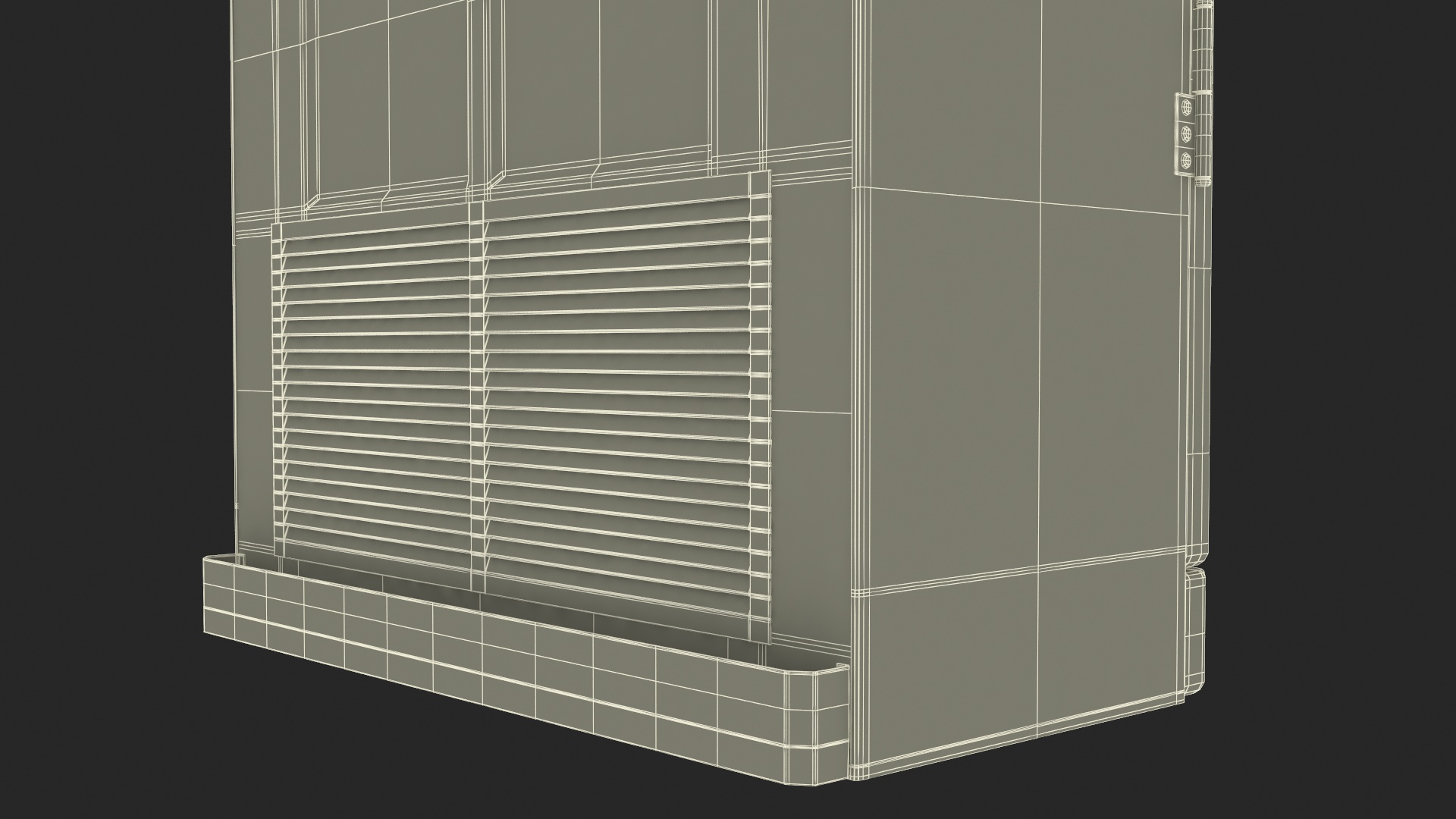 3D model Coca Cola Vintage Bottle Vending Machine