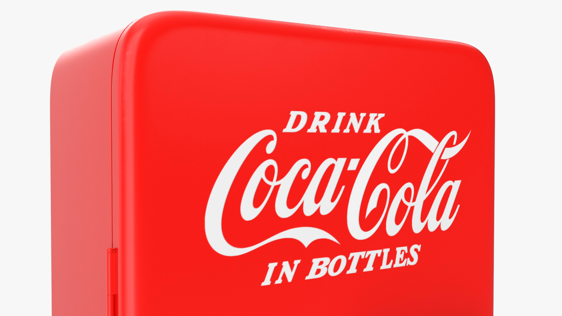 3D model Coca Cola Vintage Bottle Vending Machine