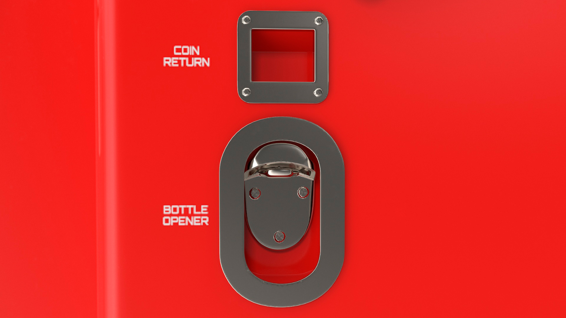 3D model Coca Cola Vintage Bottle Vending Machine