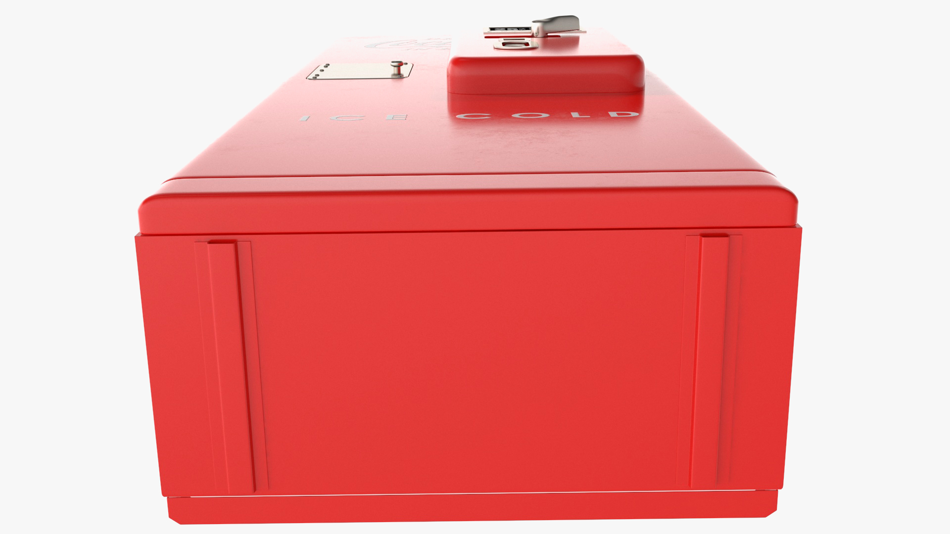 3D model Coca Cola Vintage Bottle Vending Machine