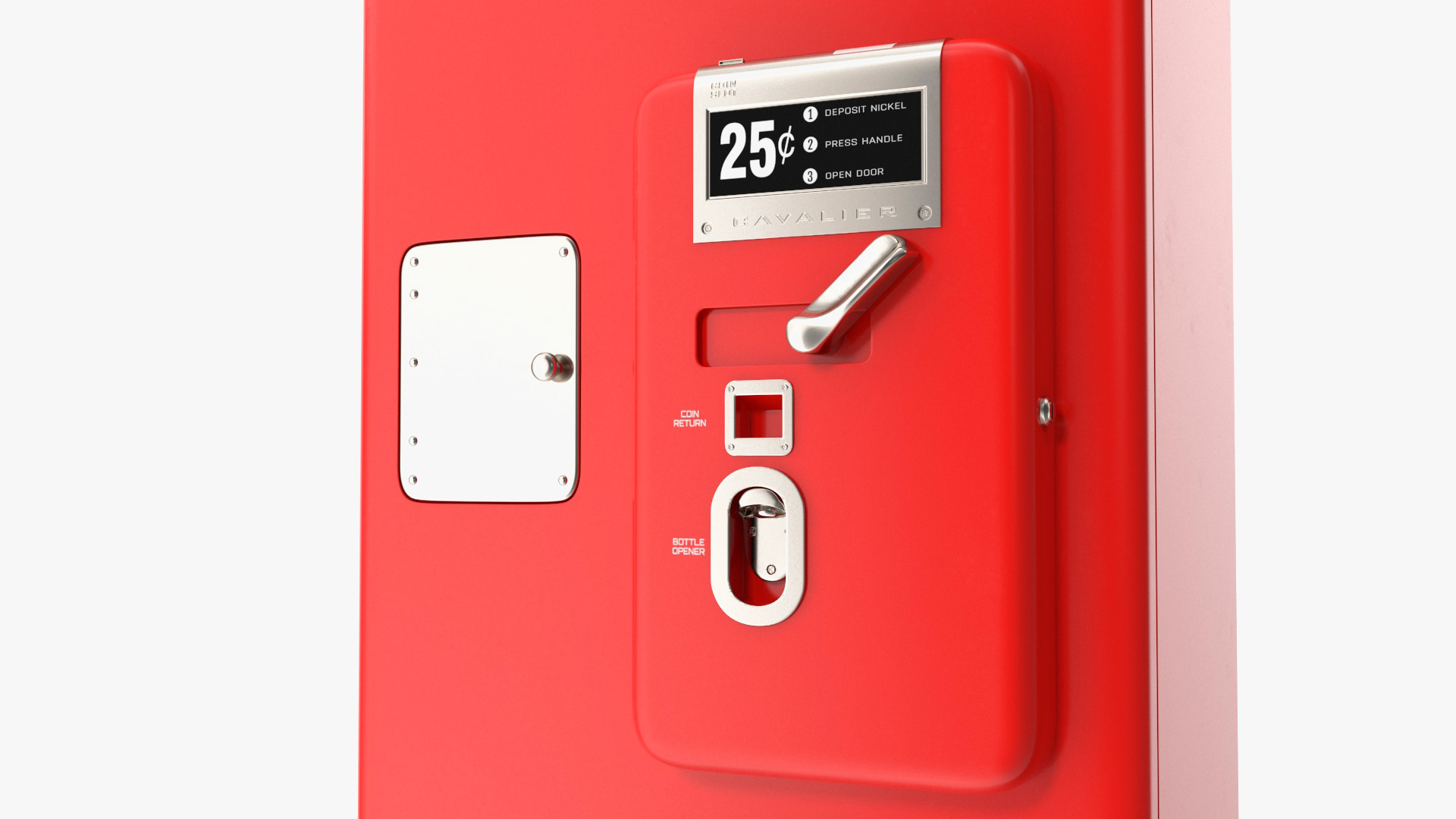 3D model Coca Cola Vintage Bottle Vending Machine