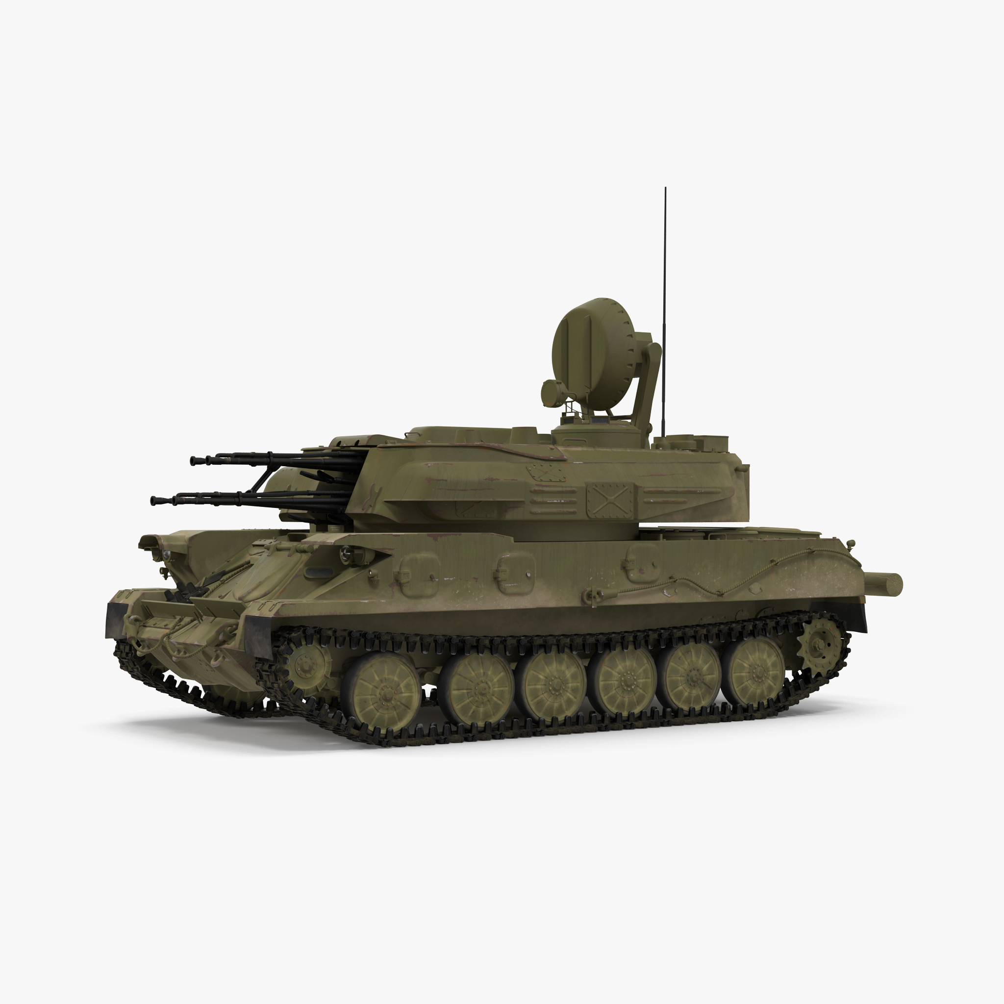 Anti Aircraft Tank ZSU 23 Shilka, view 3