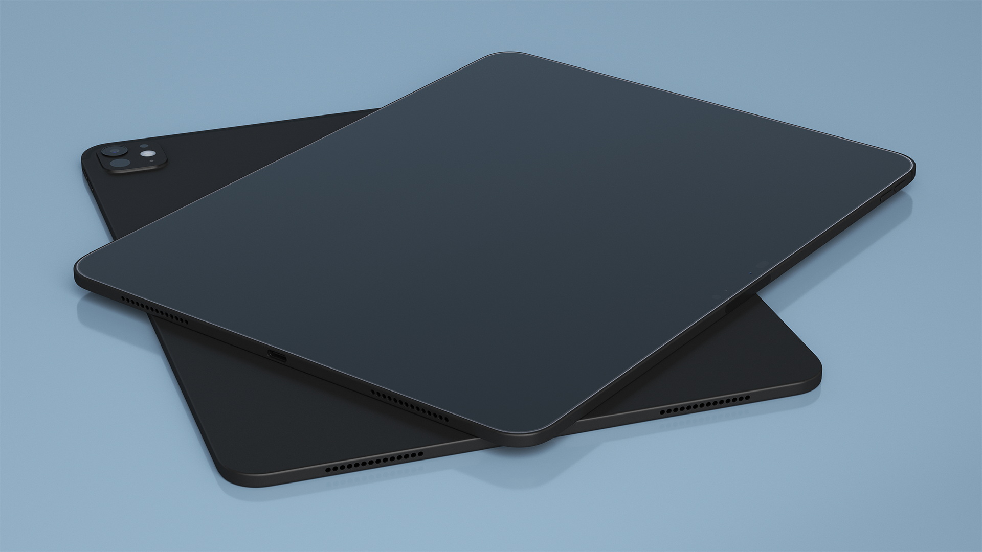 3D model IPad Pro 2024 13 Inch Black Switched Off