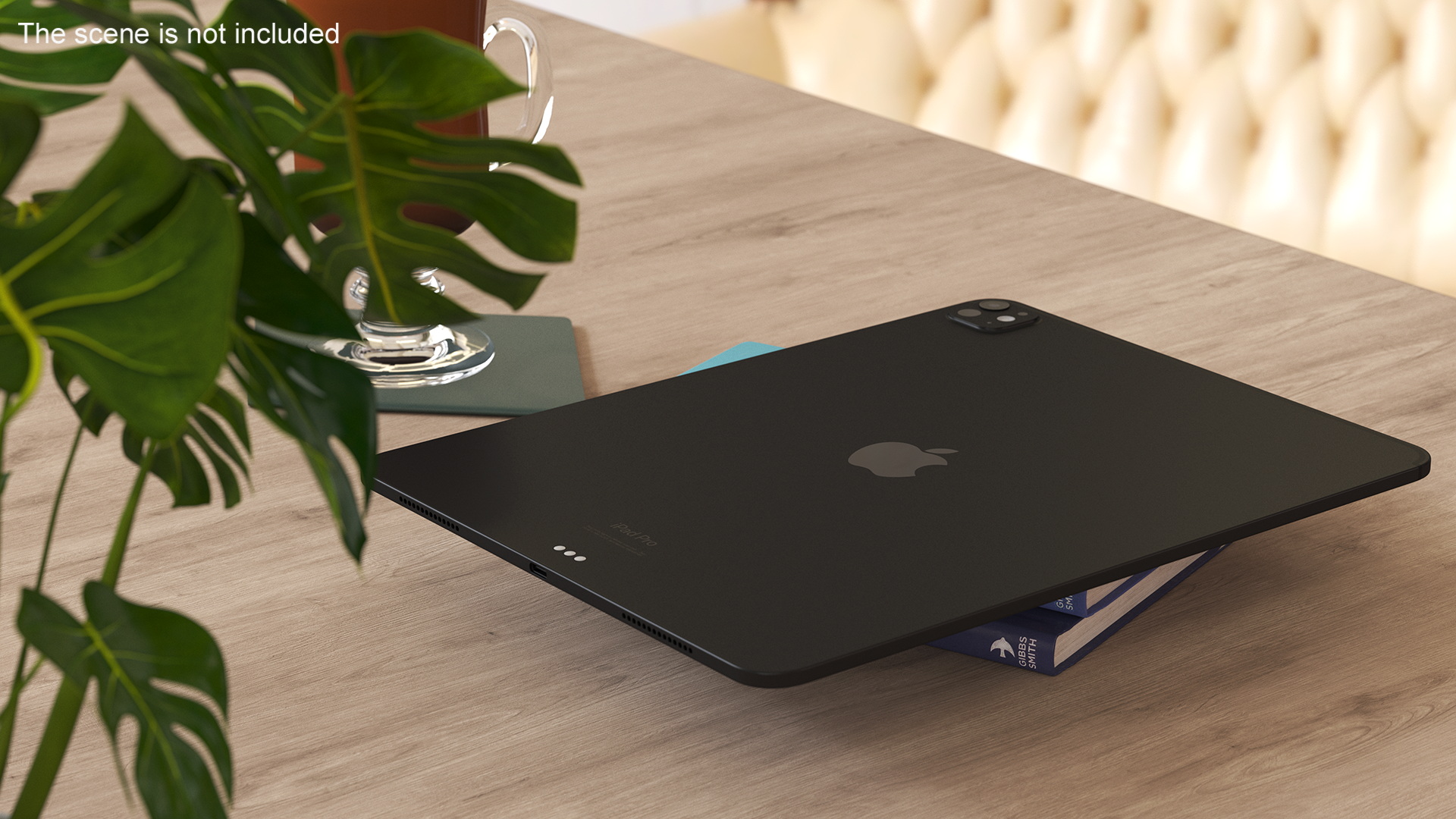 3D model IPad Pro 2024 13 Inch Black Switched Off
