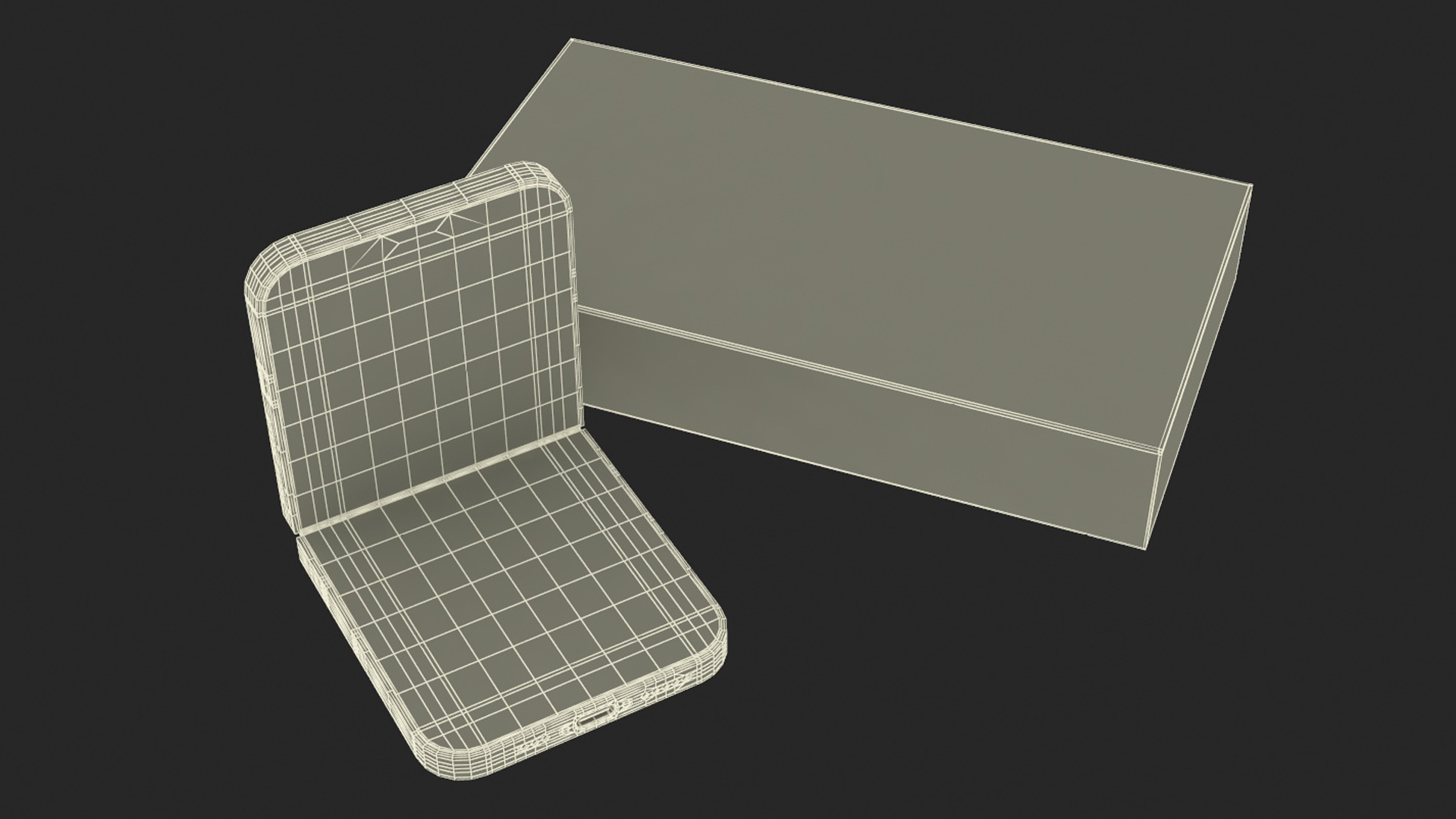 Apple iPhone Flip with Packaging 3D