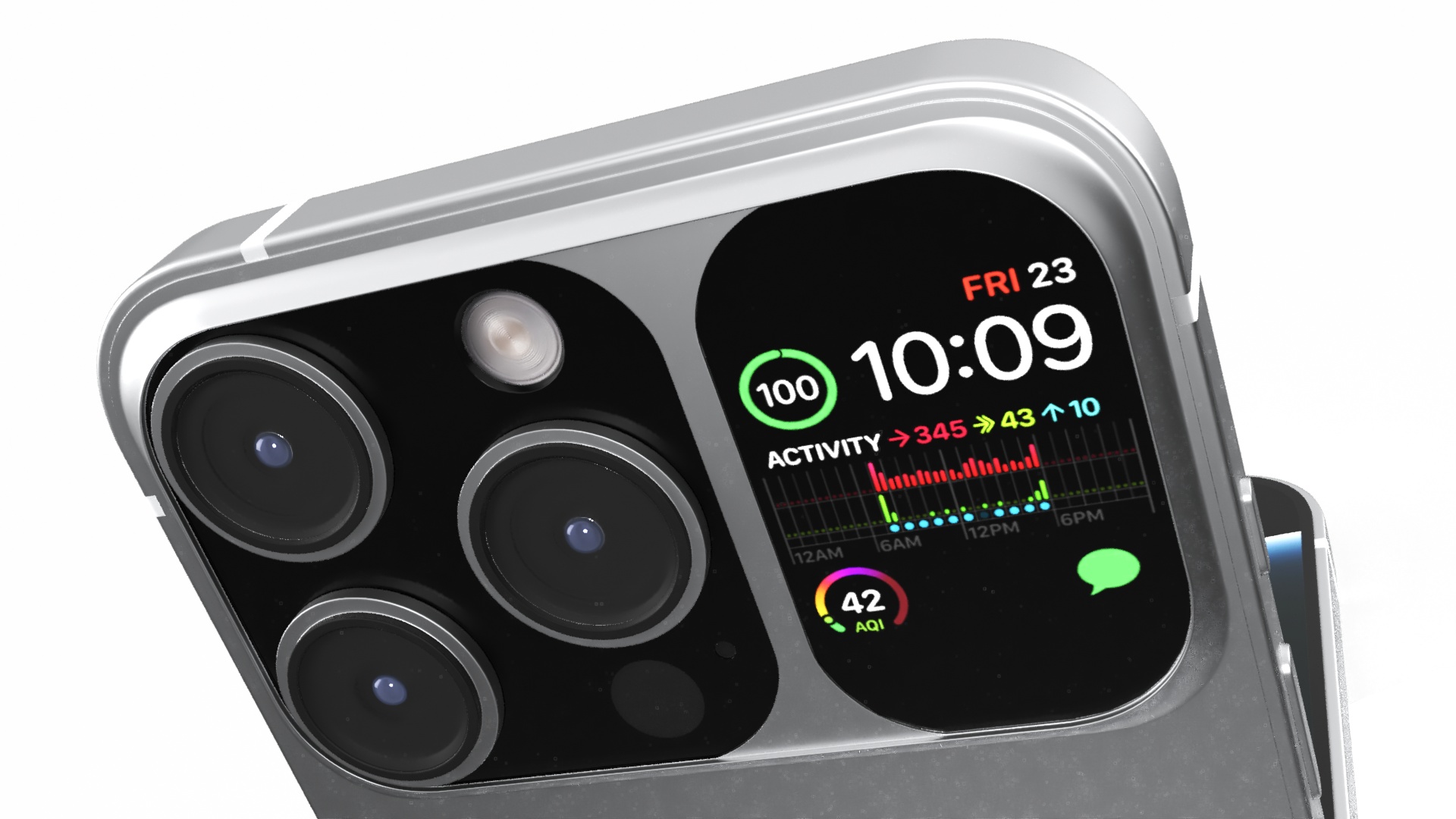 Apple iPhone Flip with Packaging 3D