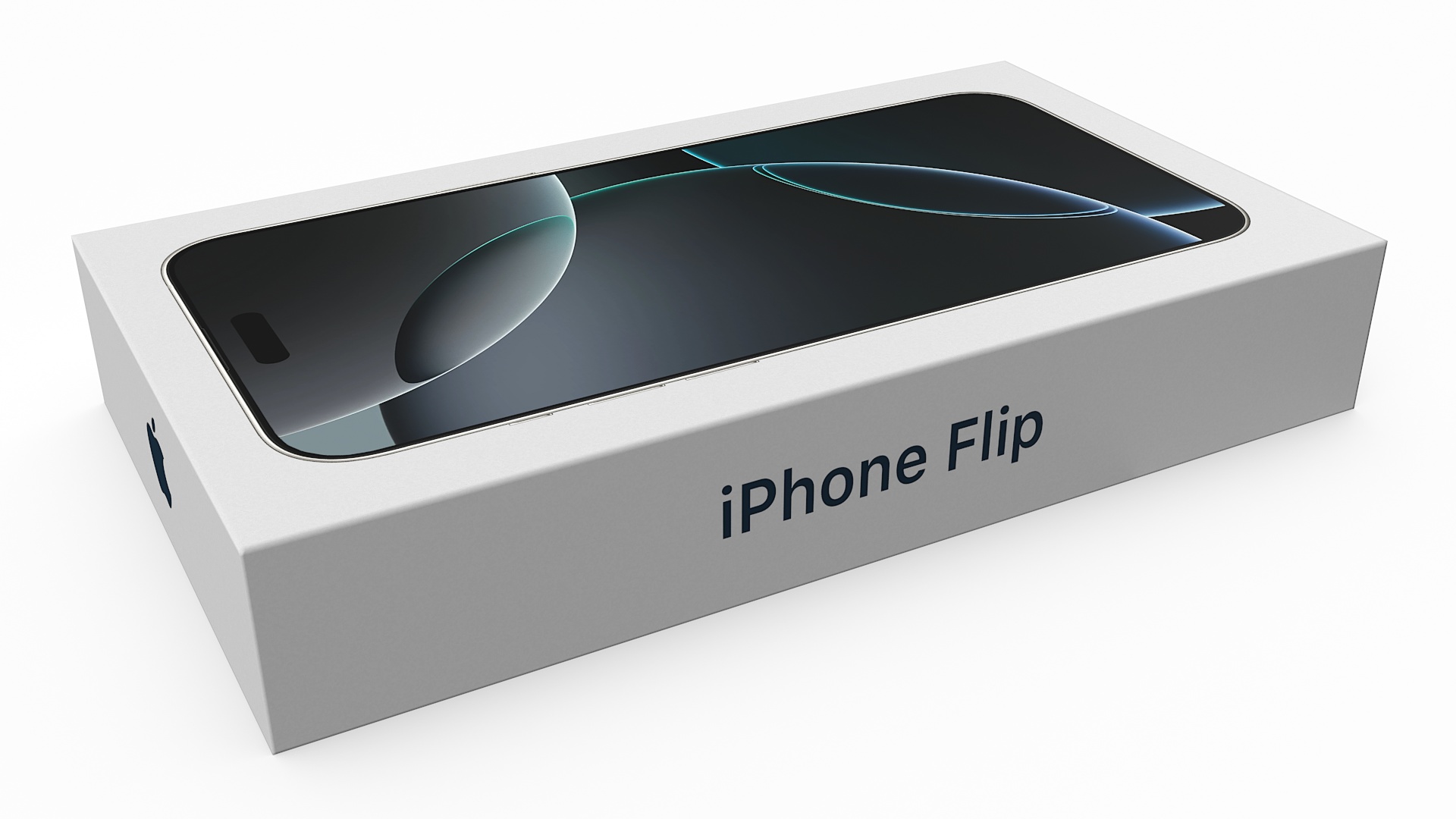 Apple iPhone Flip with Packaging 3D