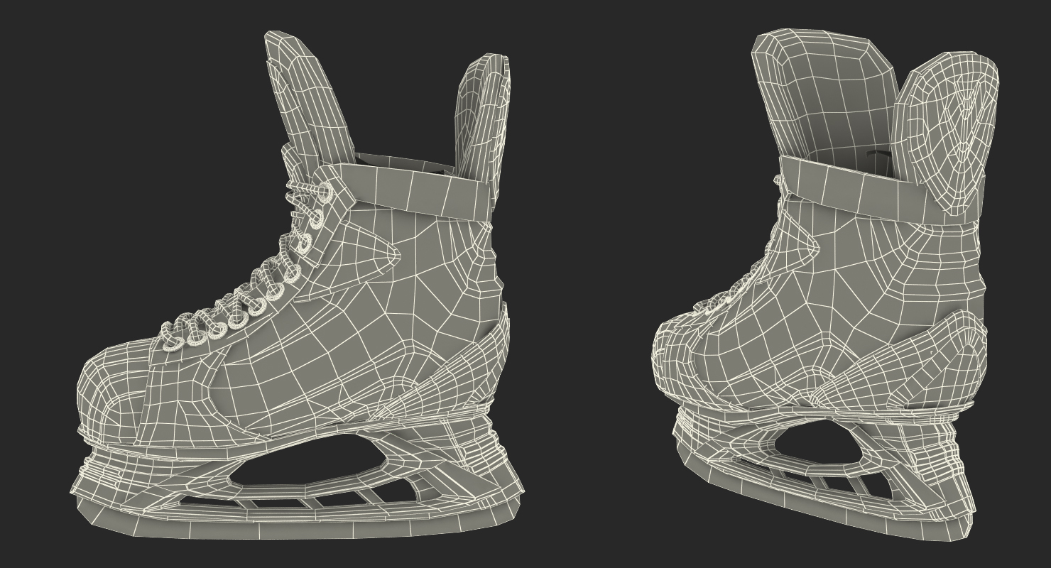 3D Hockey Player Dallas Stars
