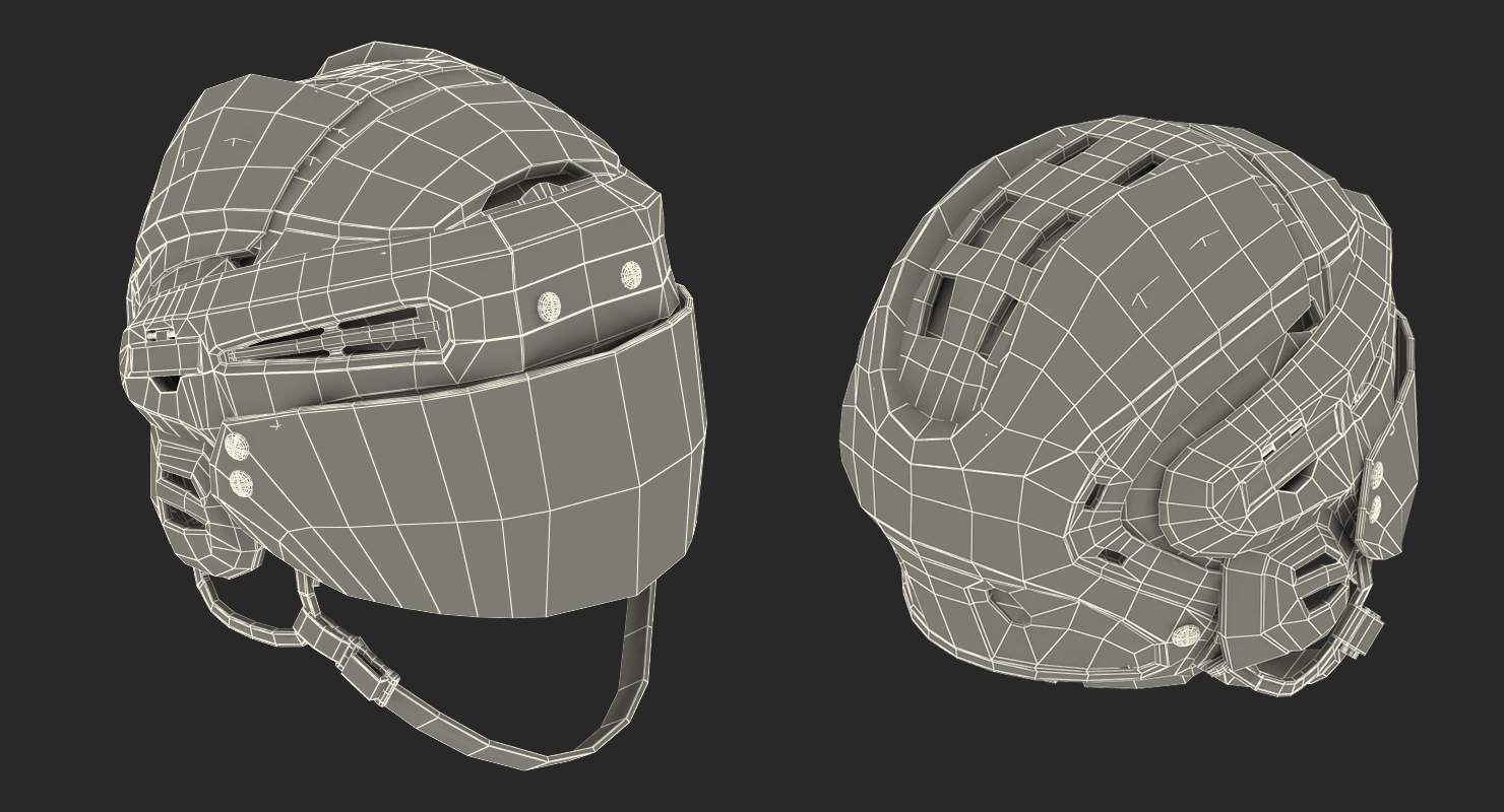 3D Hockey Player Dallas Stars