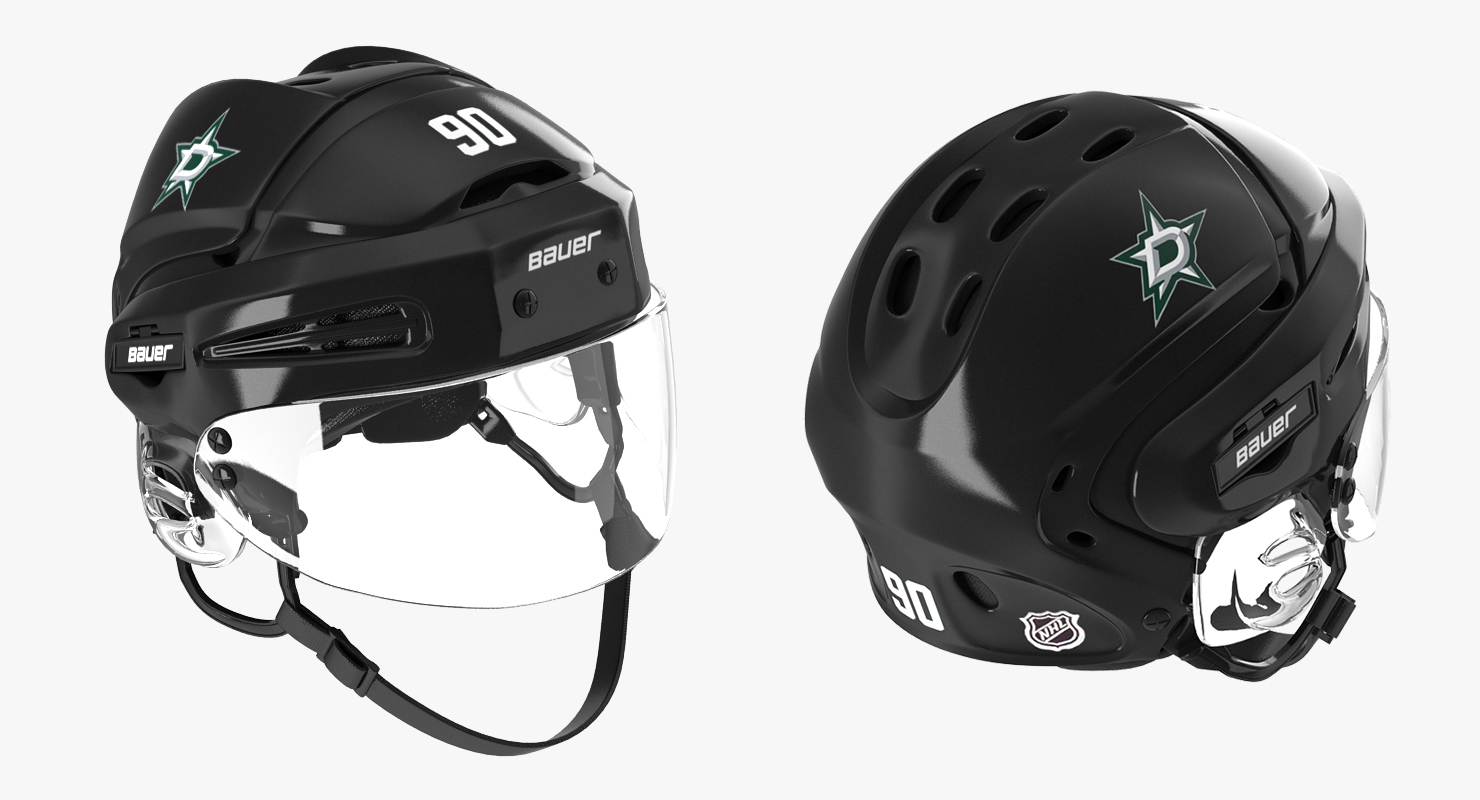 3D Hockey Player Dallas Stars