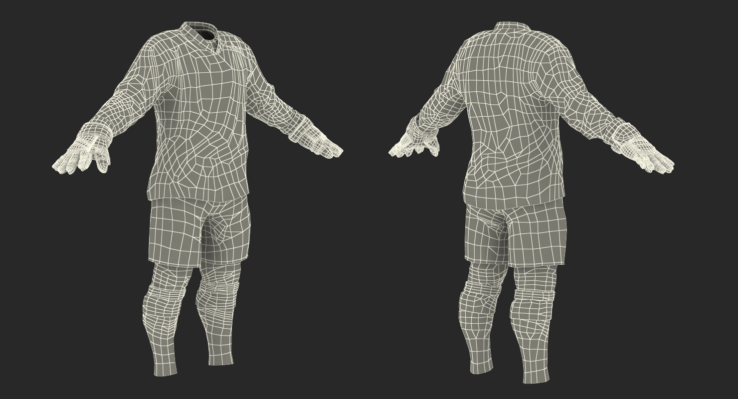 3D Hockey Player Dallas Stars