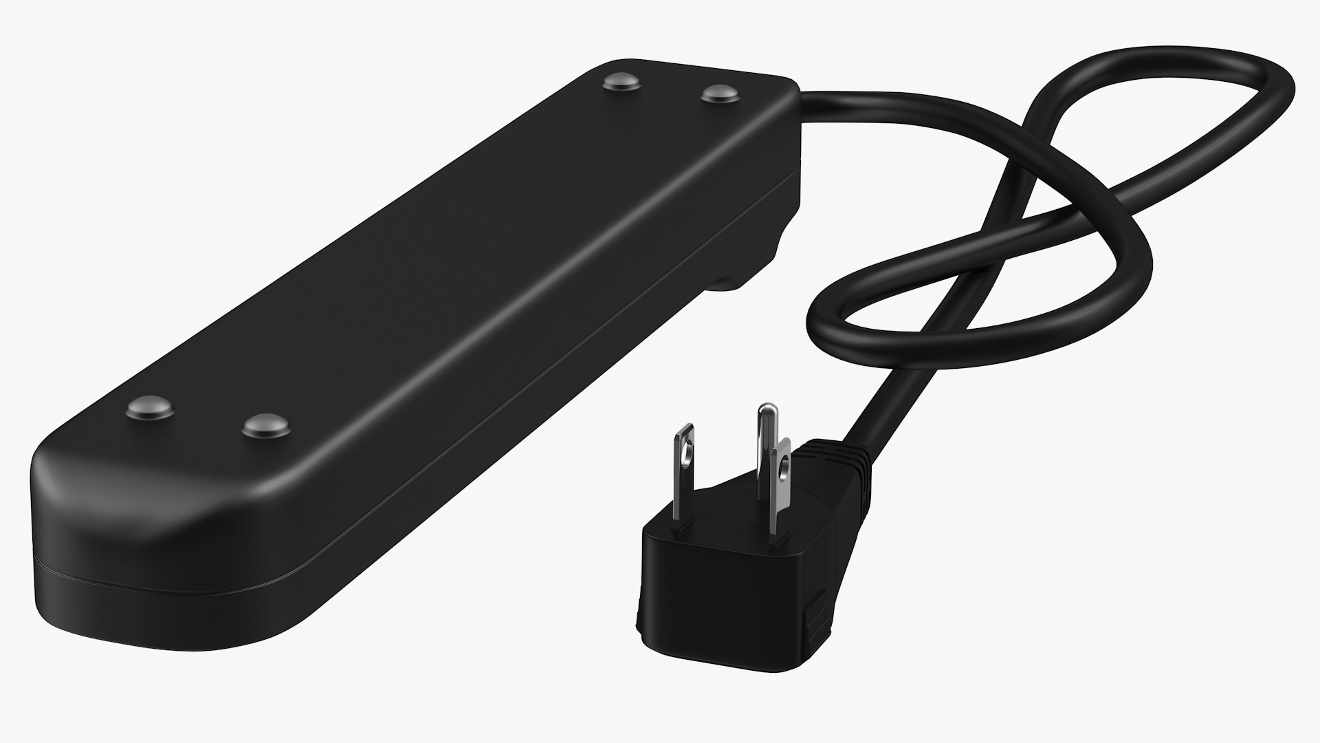 Power Strip 6 US Sockets 3D model