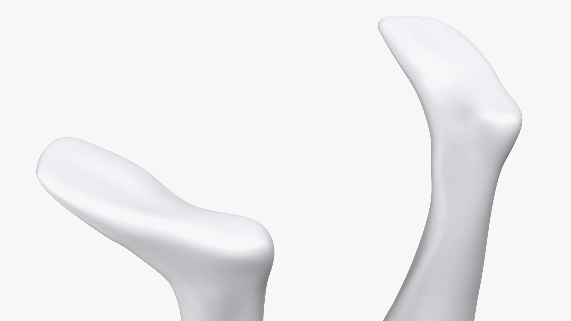 White Male Sports Mannequin 3D