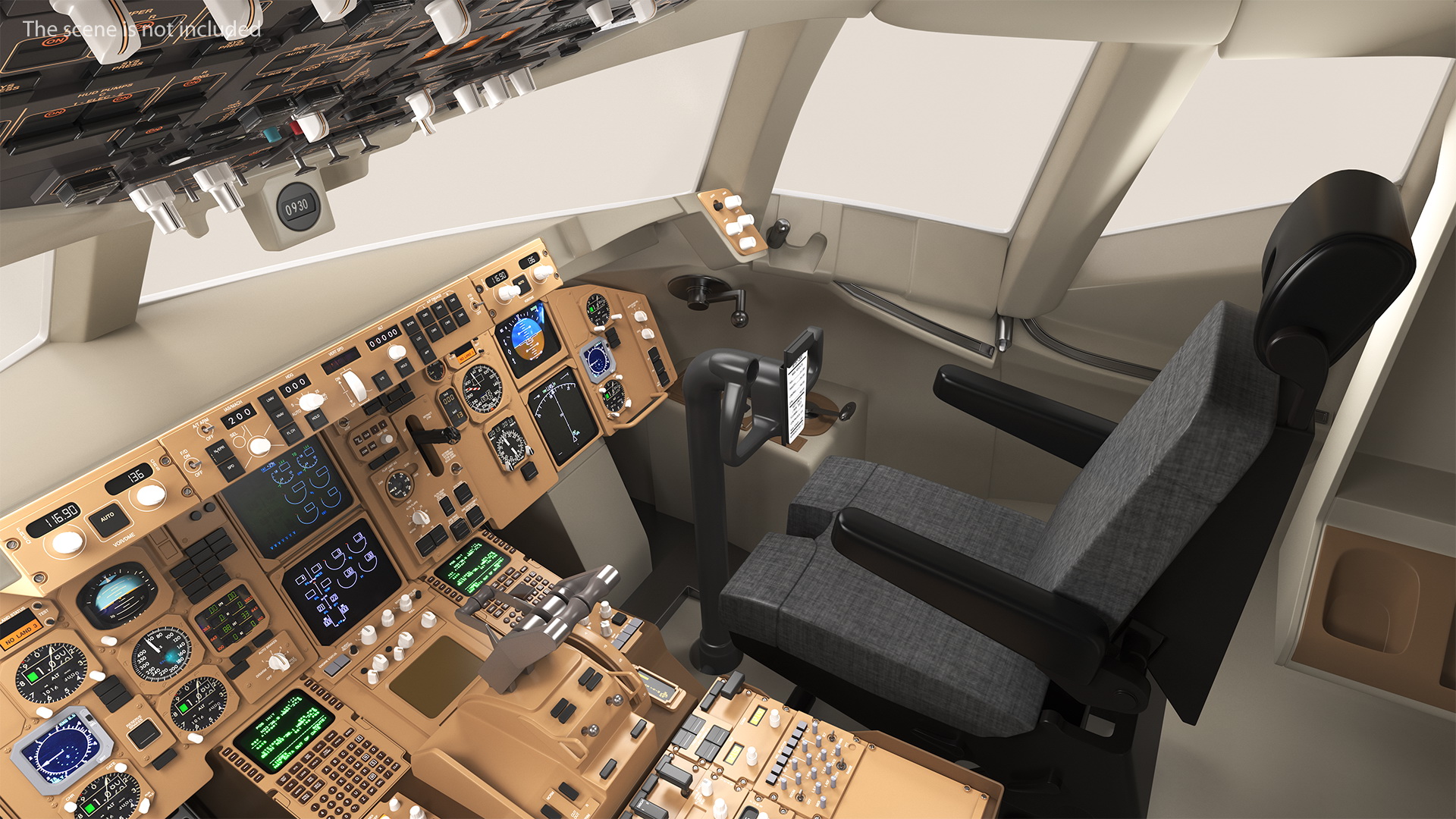 3D model Pilot Seat