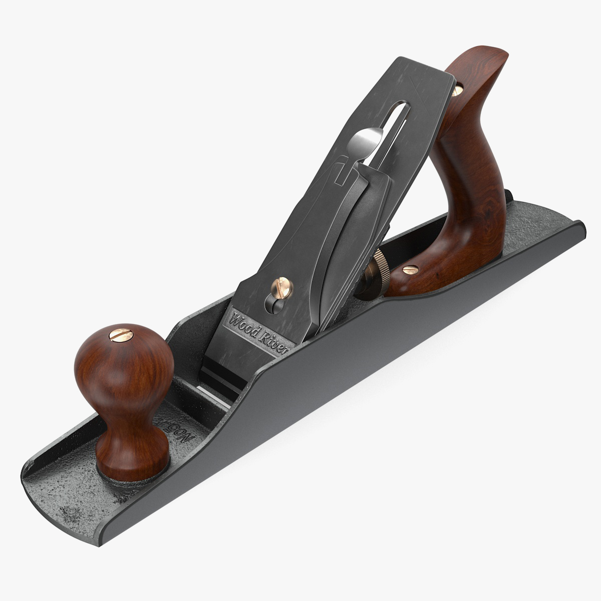 WoodRiver 5 Bench Plane 3D Model, view 3