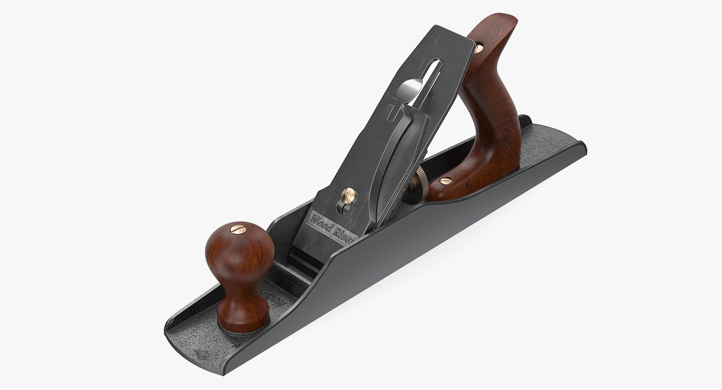 WoodRiver 5 Bench Plane New 3D