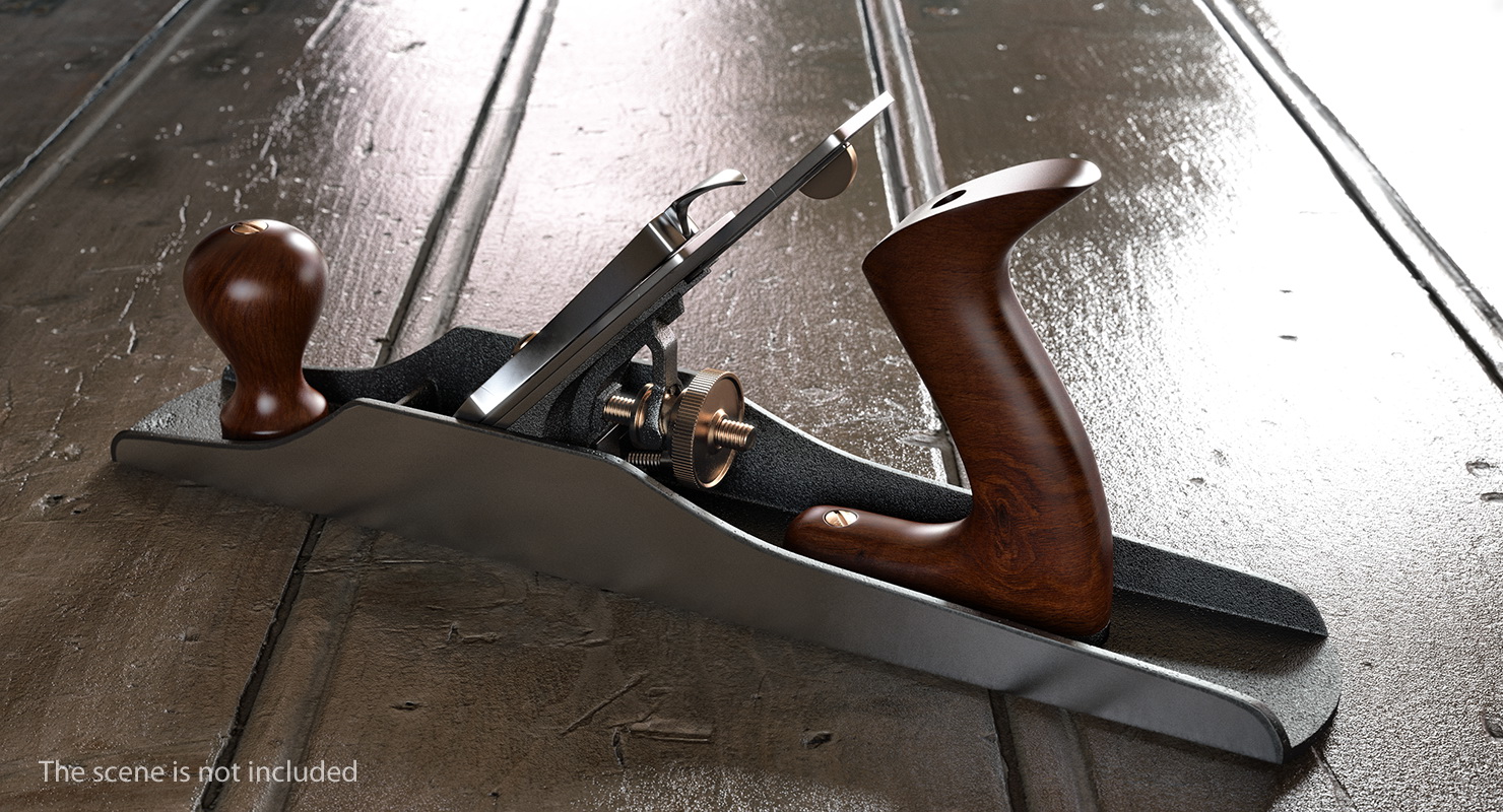 WoodRiver 5 Bench Plane New 3D