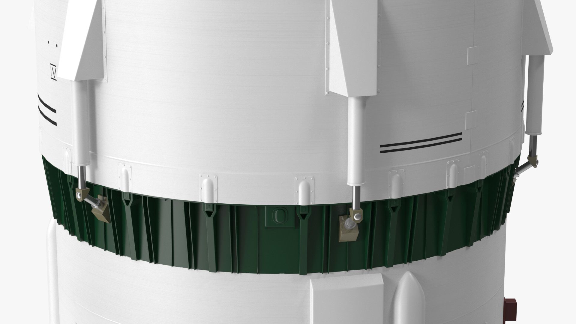 3D model Heavy Lift Launch Vehicle