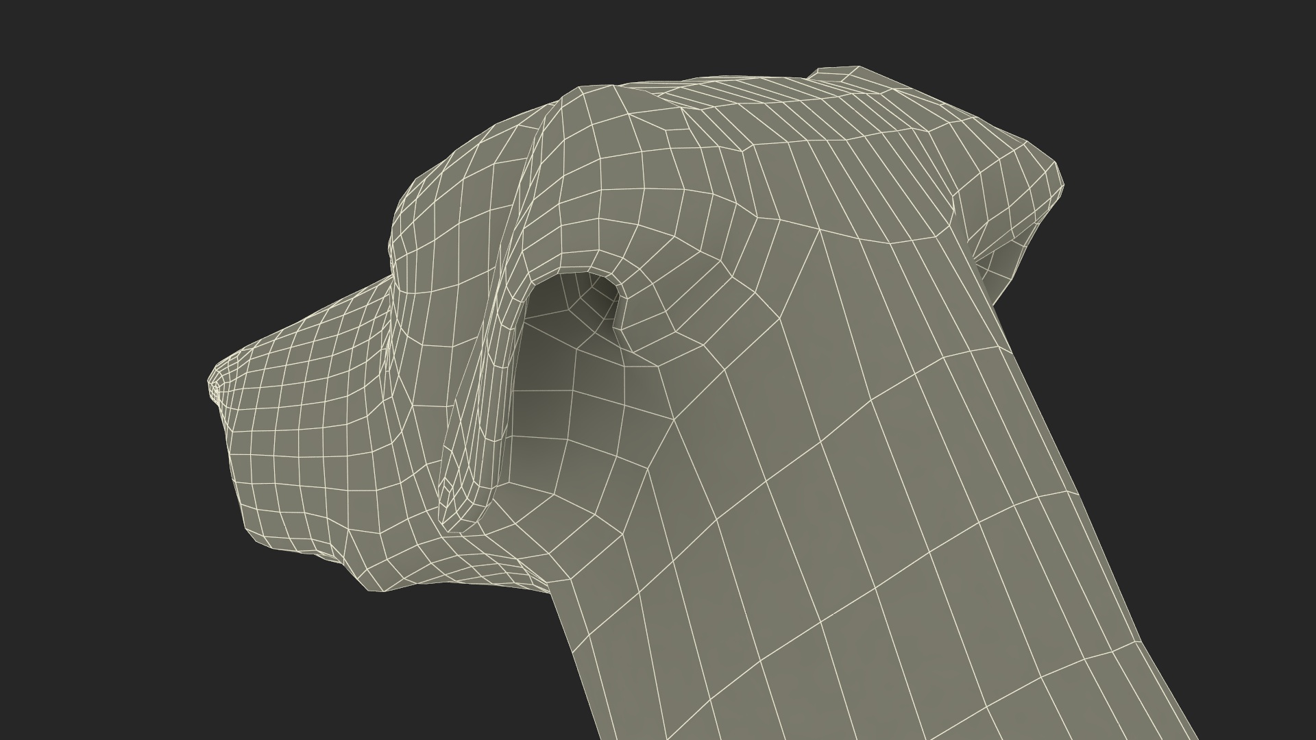 3D Dalmatian Dog model