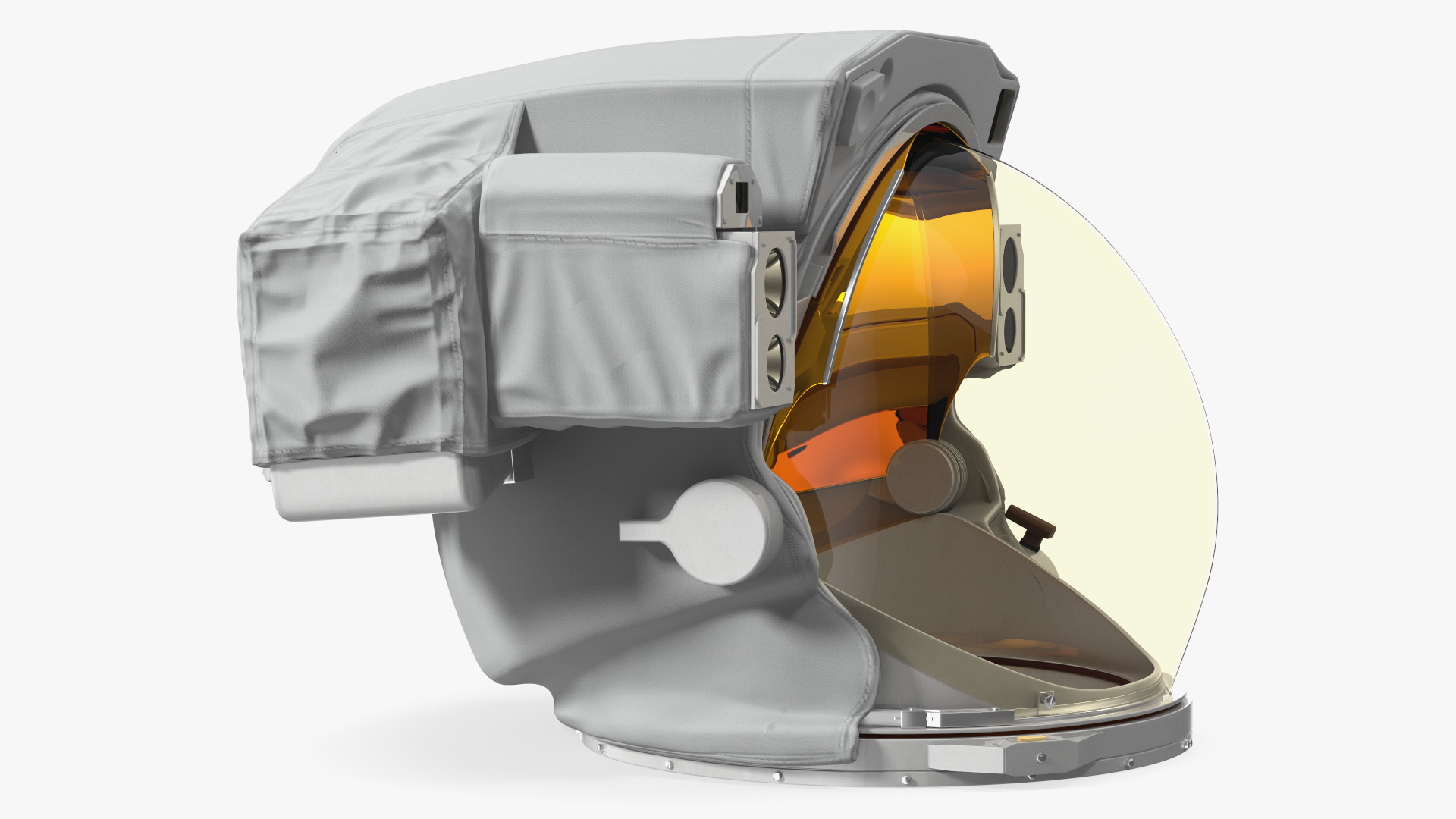 Astronaut Helmet with Visor 3D