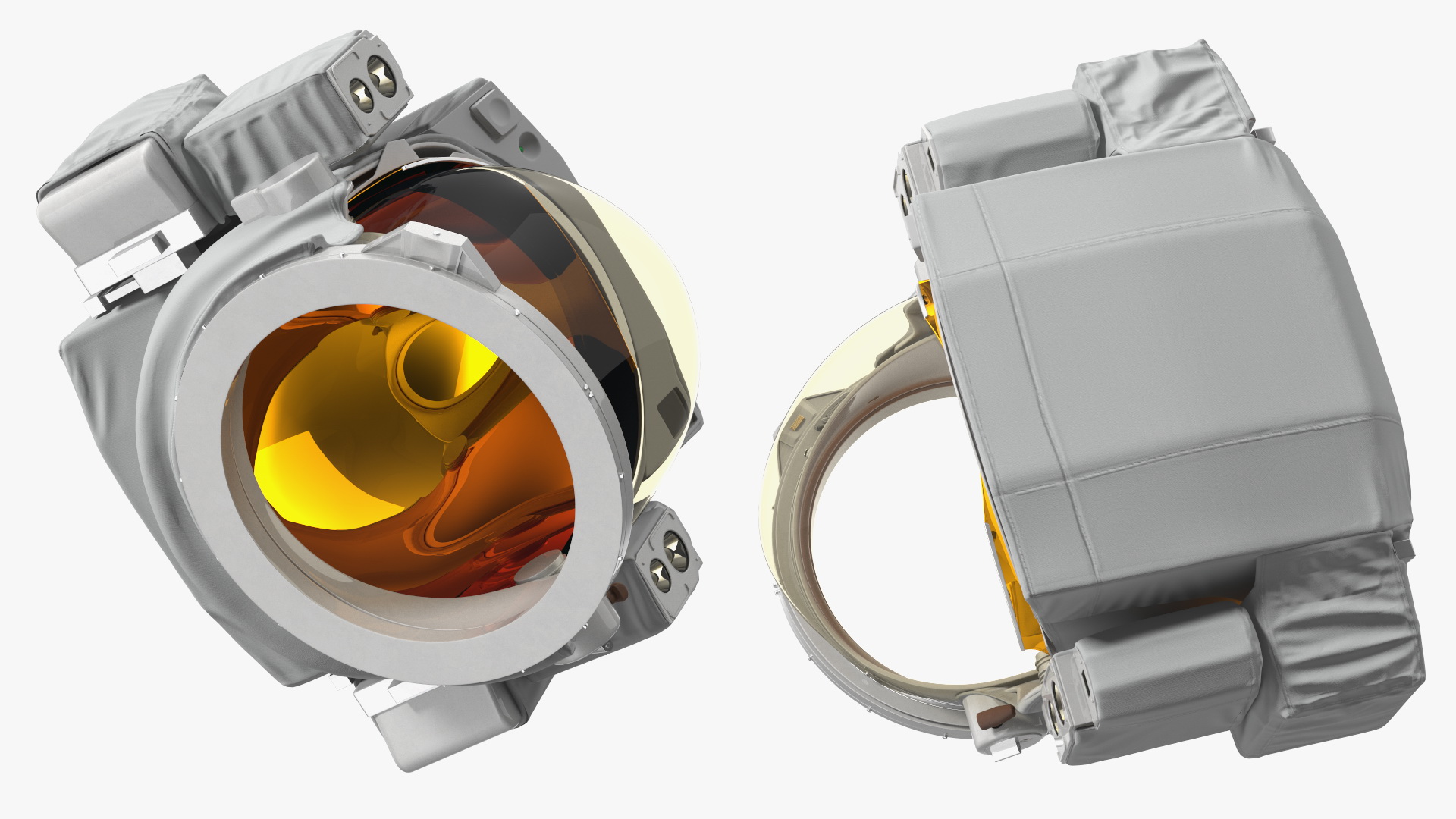 Astronaut Helmet with Visor 3D