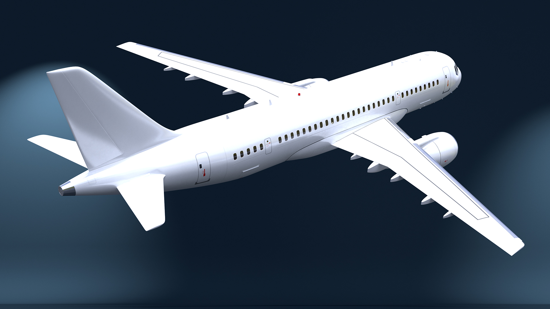 Narrow Body Airliner Flight 3D