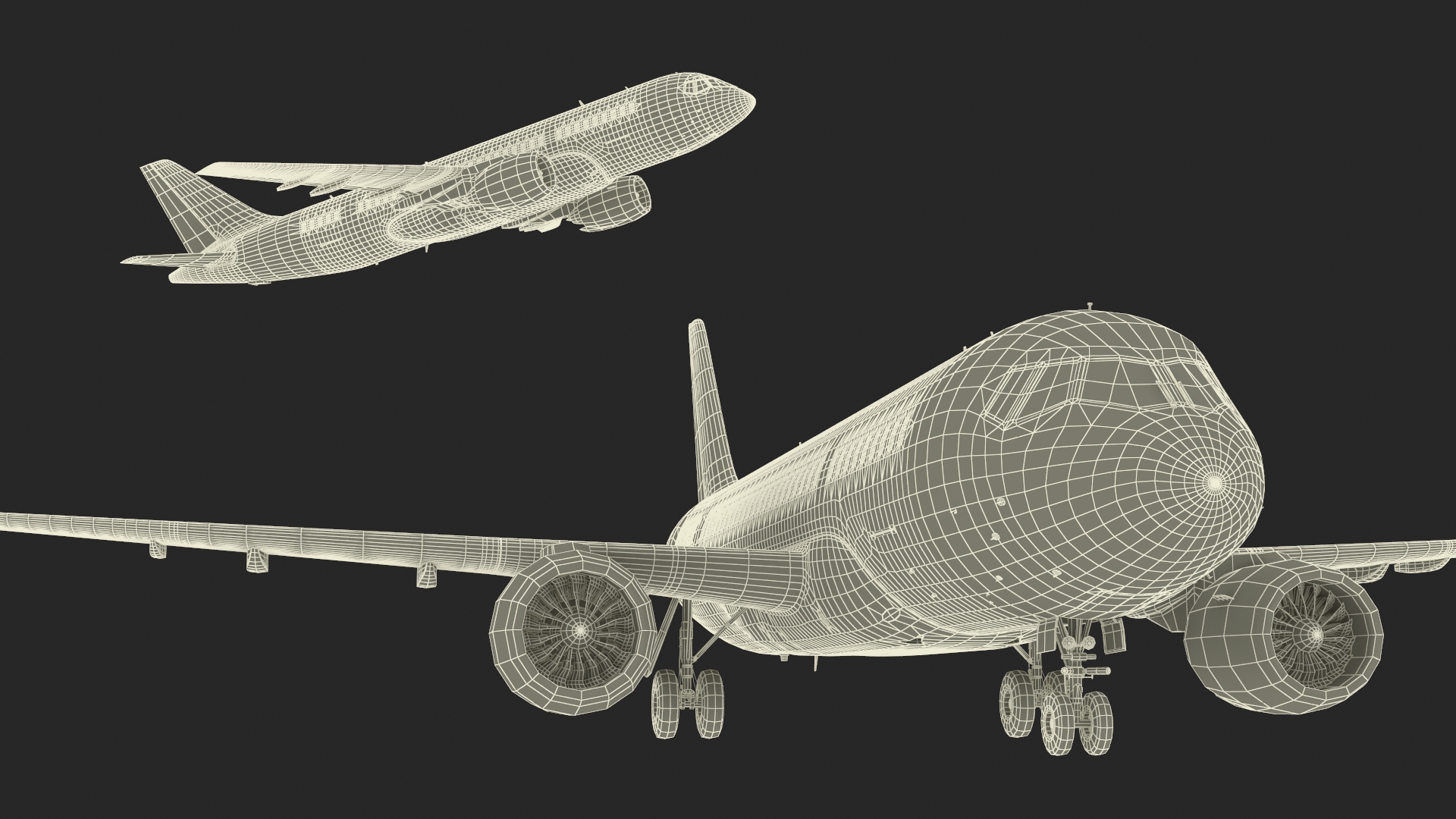 Narrow Body Airliner Flight 3D