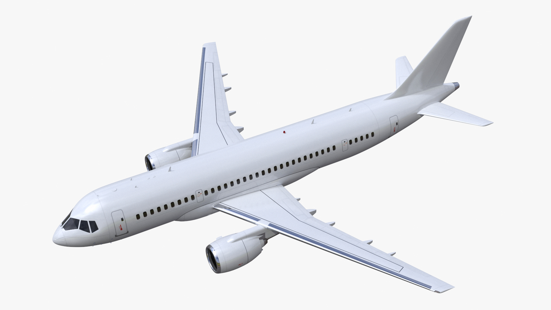 Narrow Body Airliner Flight 3D