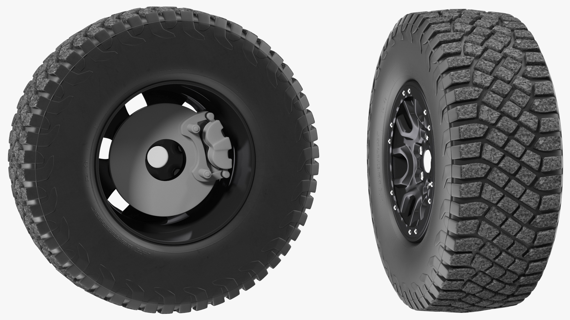 3D Off Road Tire model