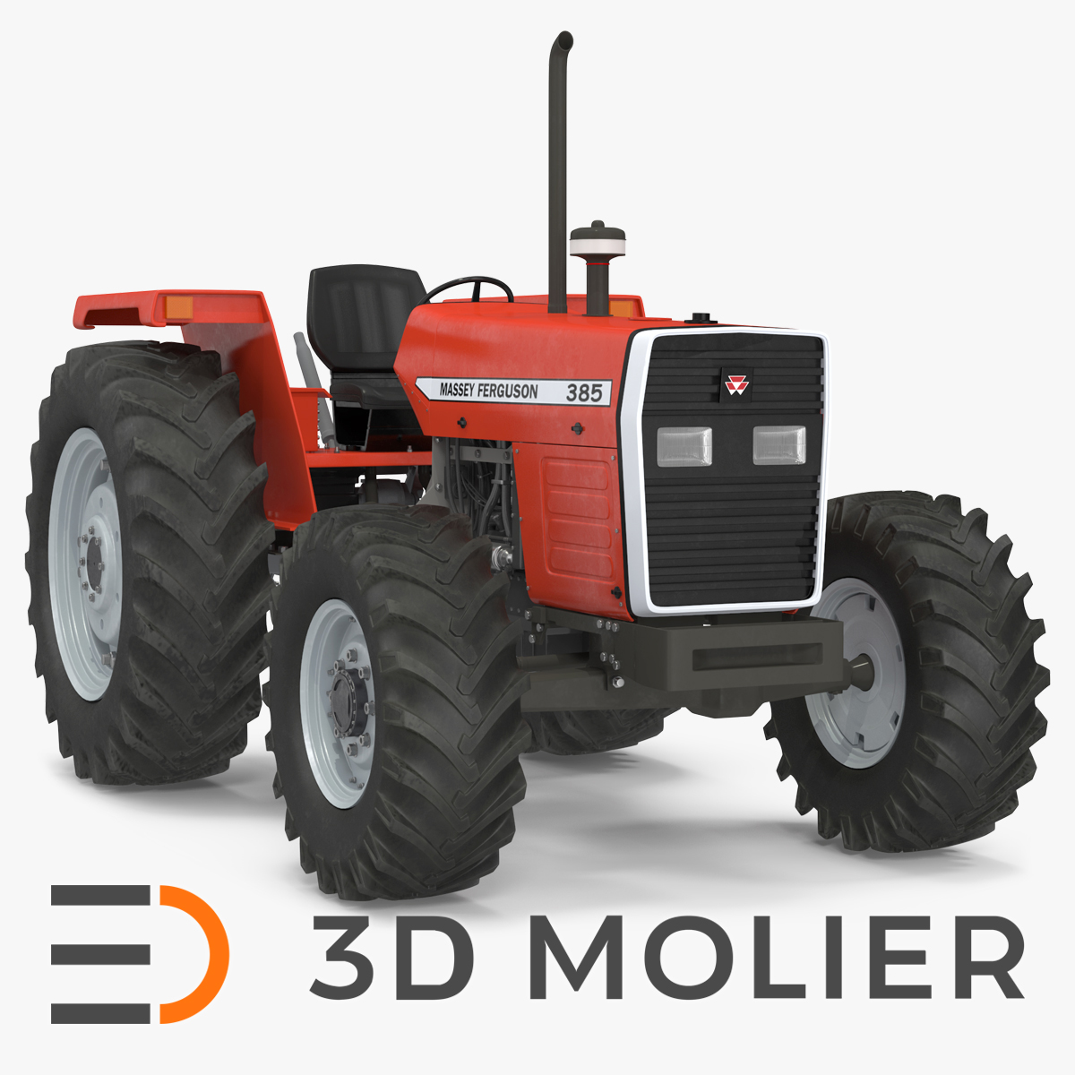 Massey Ferguson 385 Tractor 3D