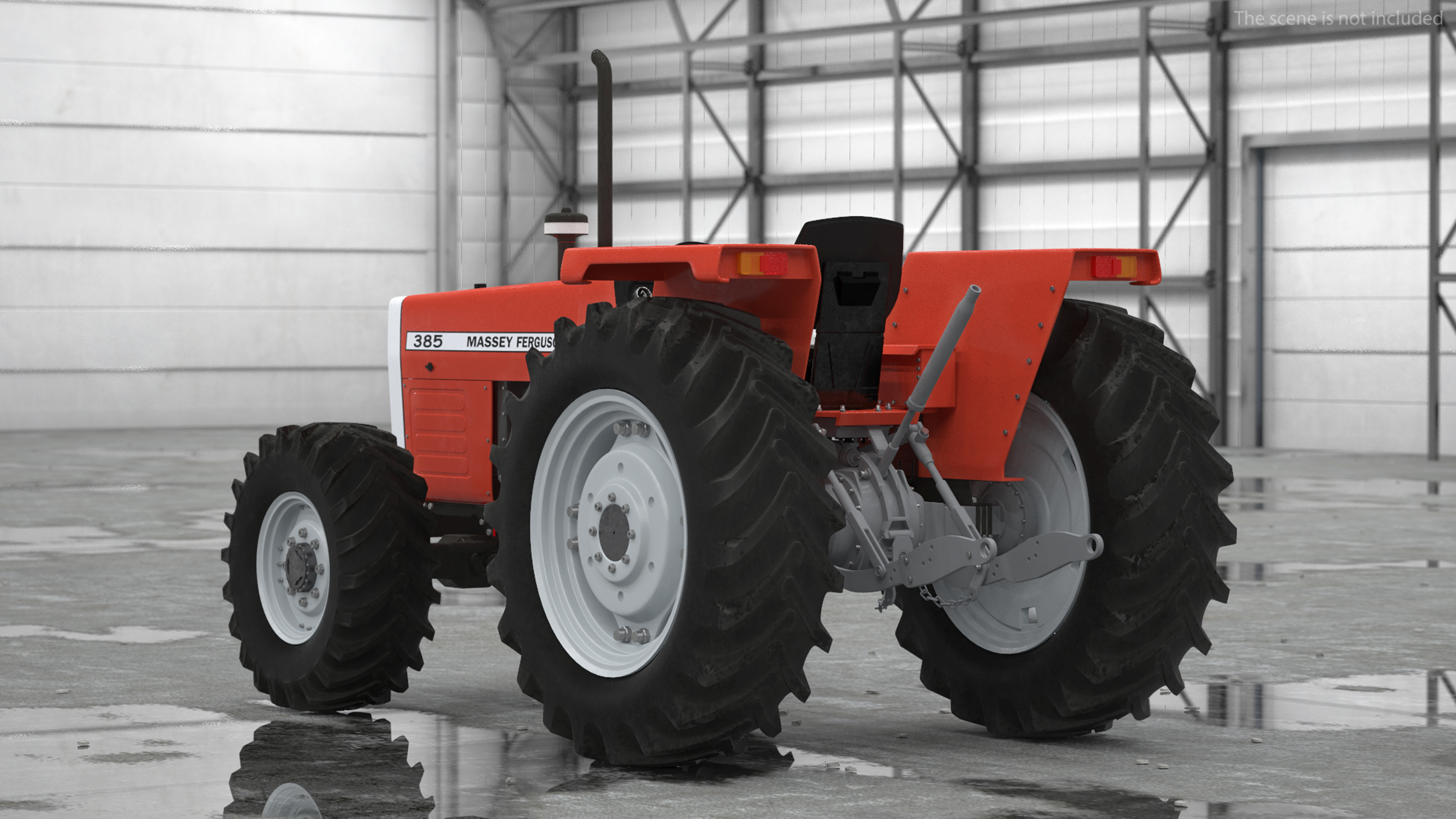 Massey Ferguson 385 Tractor 3D