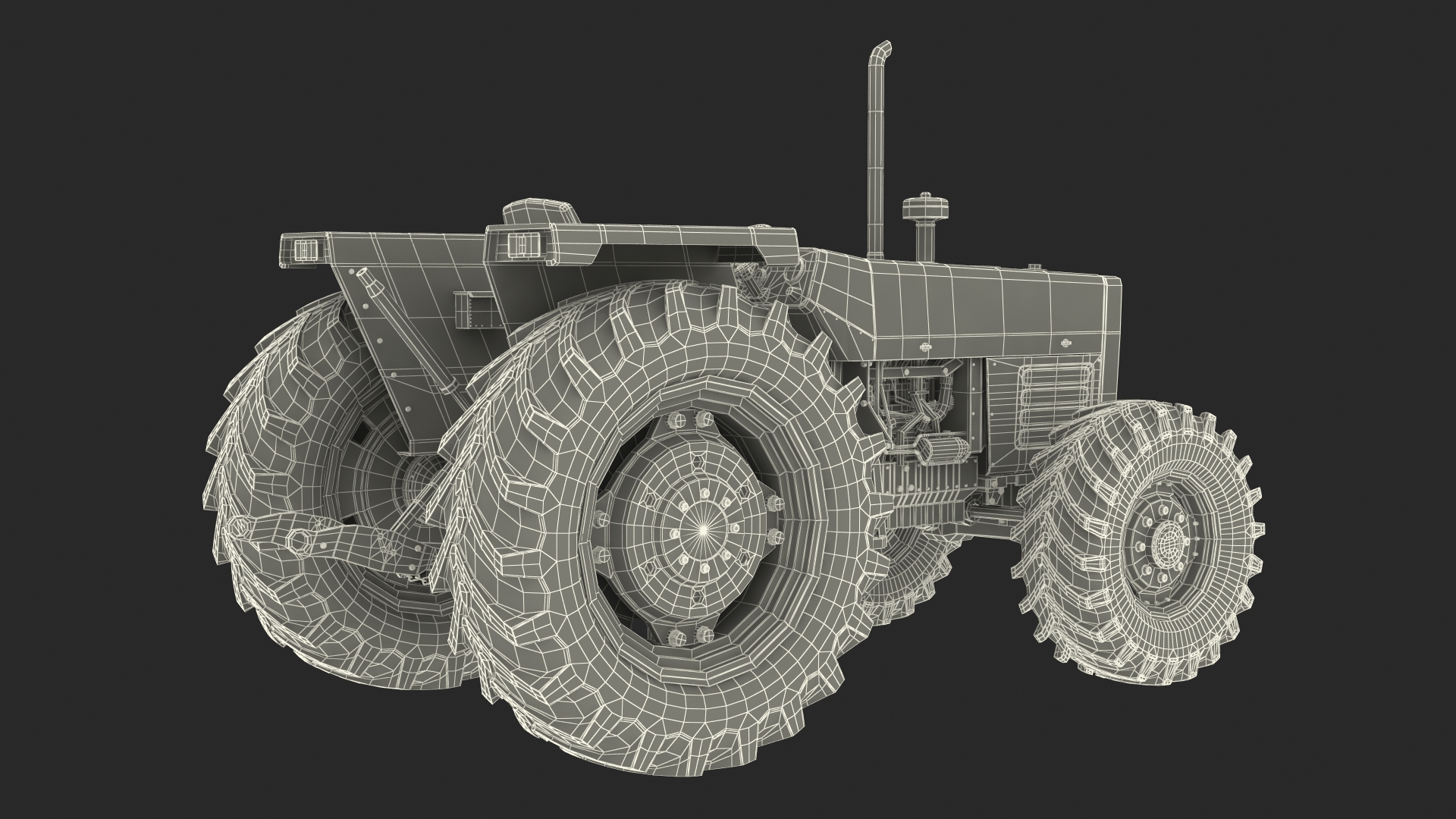 Massey Ferguson 385 Tractor 3D