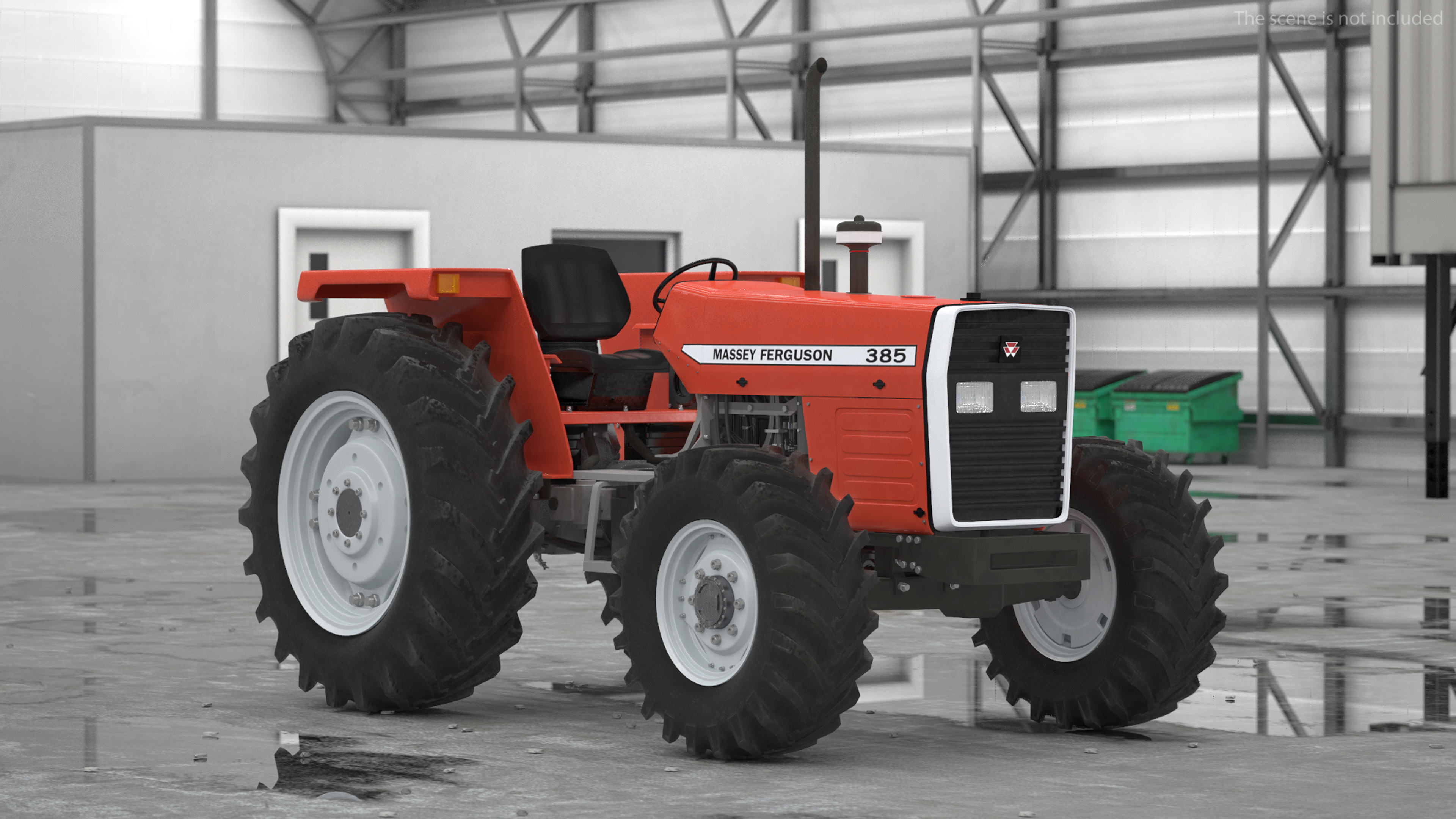 Massey Ferguson 385 Tractor 3D