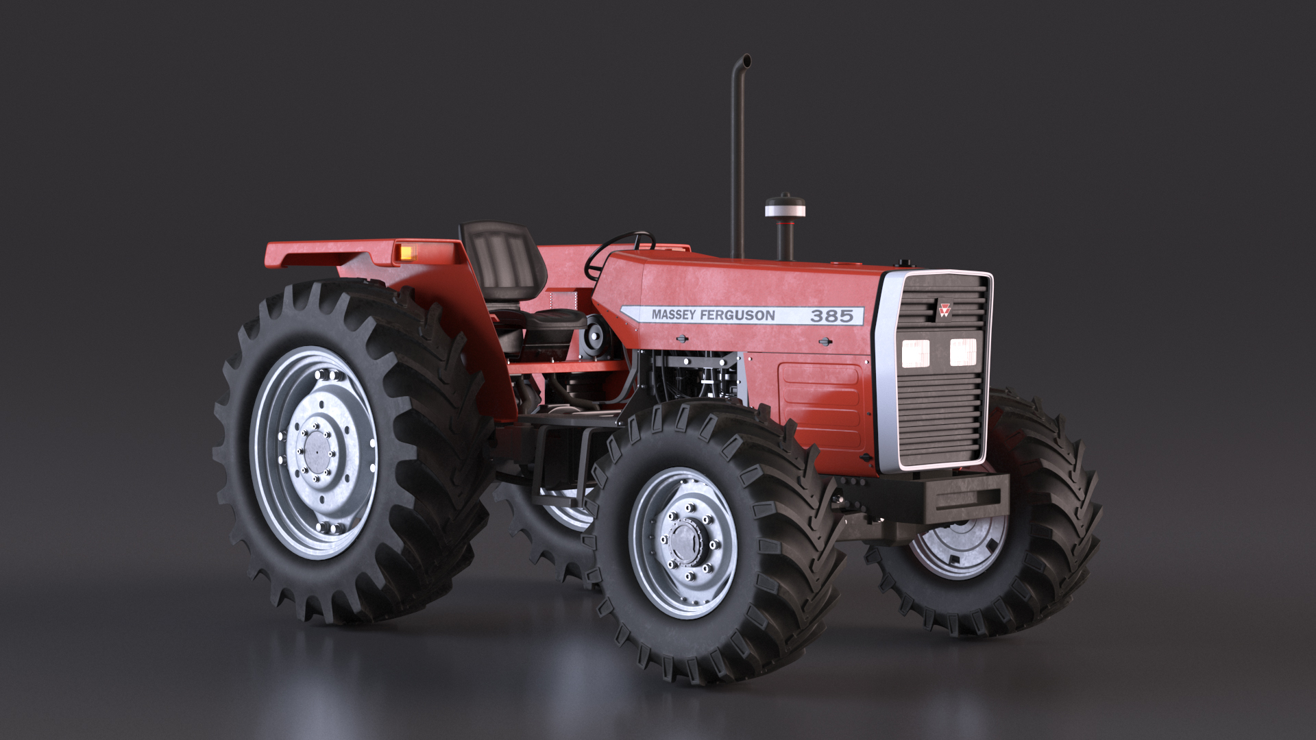 Massey Ferguson 385 Tractor 3D