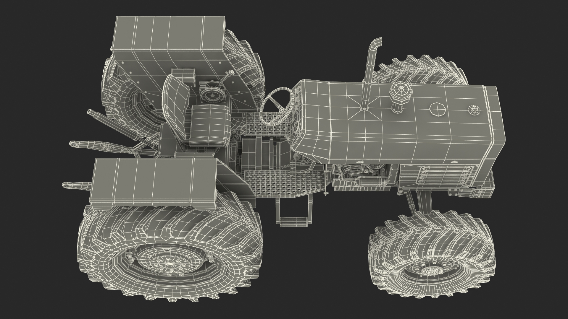 Massey Ferguson 385 Tractor 3D