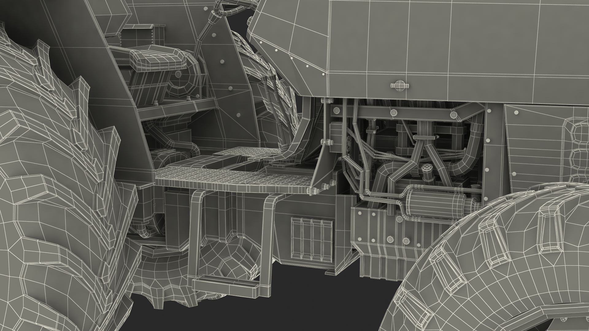Massey Ferguson 385 Tractor 3D
