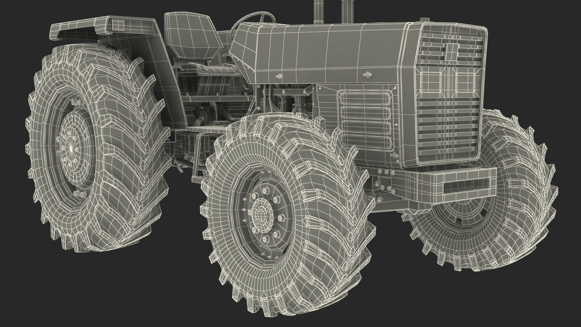 Massey Ferguson 385 Tractor 3D