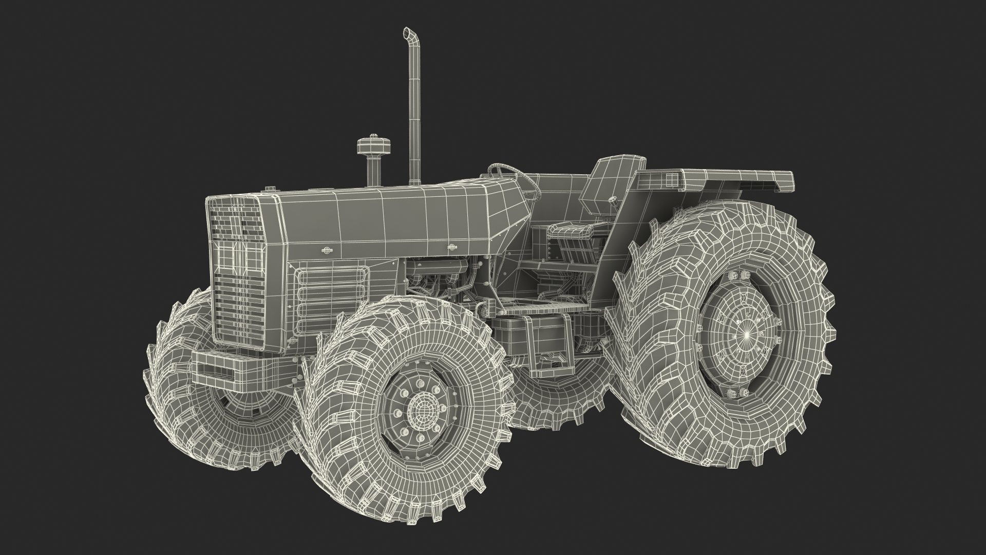 Massey Ferguson 385 Tractor 3D