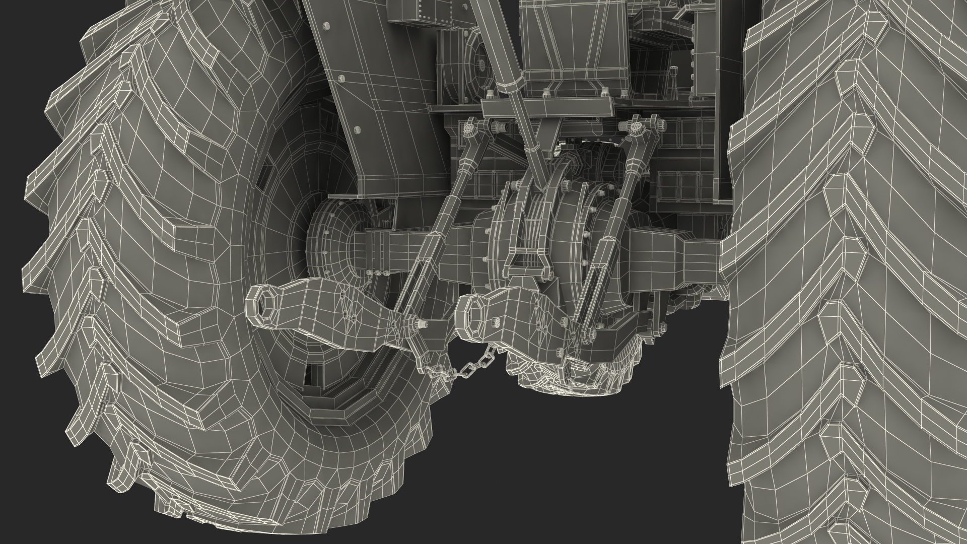 Massey Ferguson 385 Tractor 3D