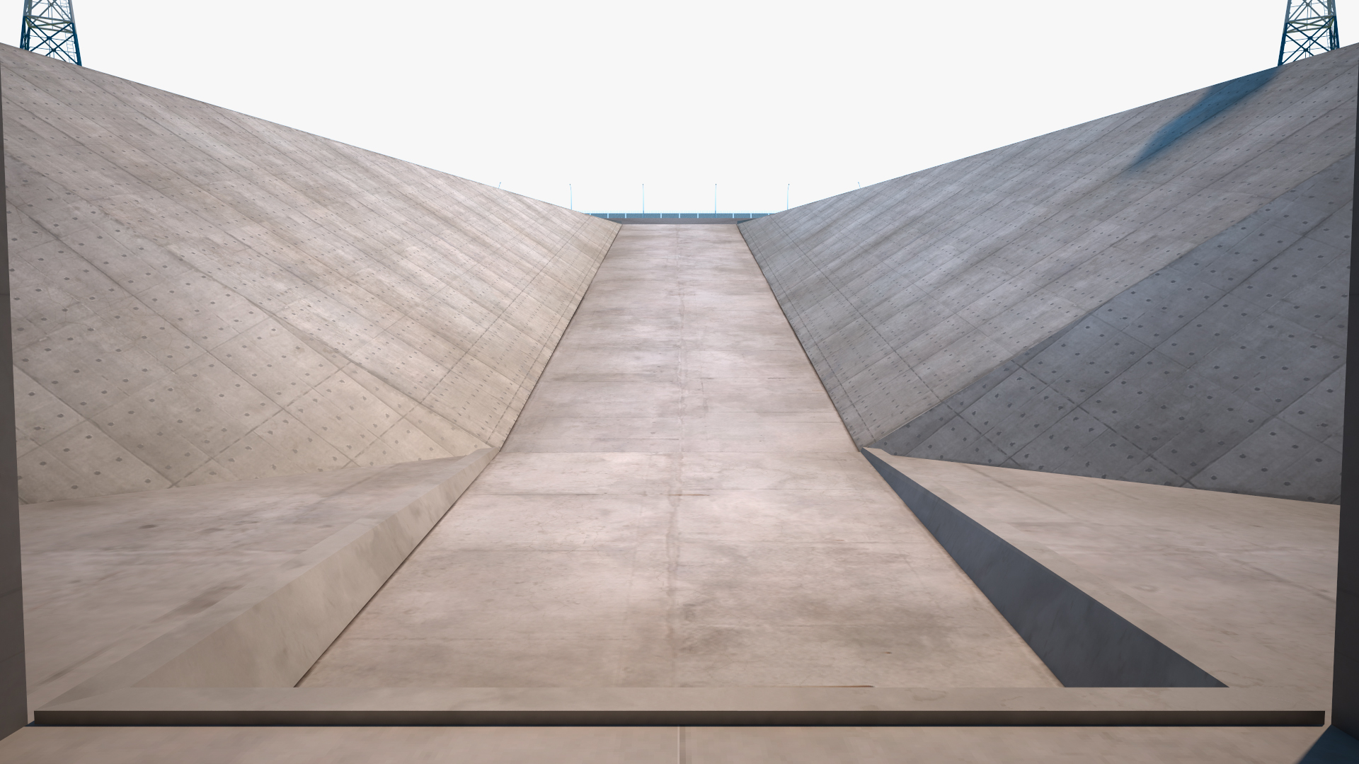 Vostochny Cosmodrome Russian Spaceport Rigged for Maya 3D model