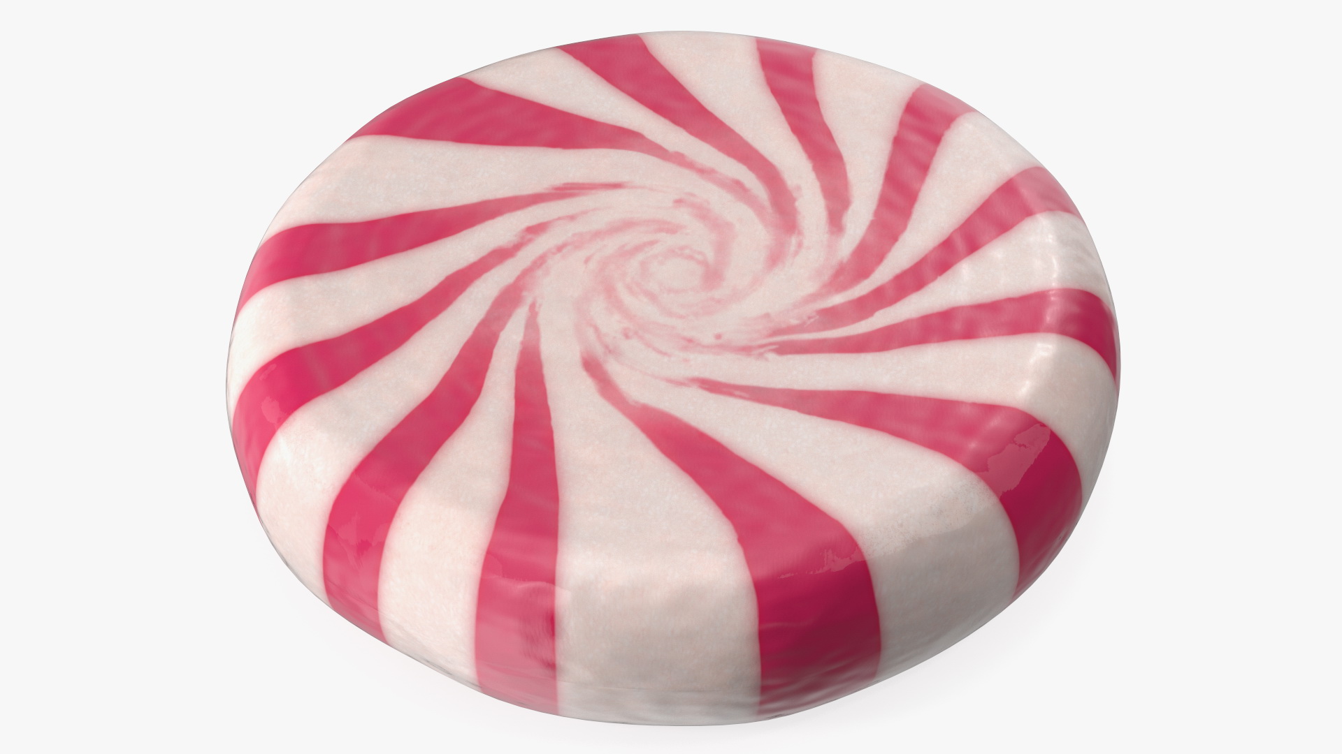 3D Pink Round Candy