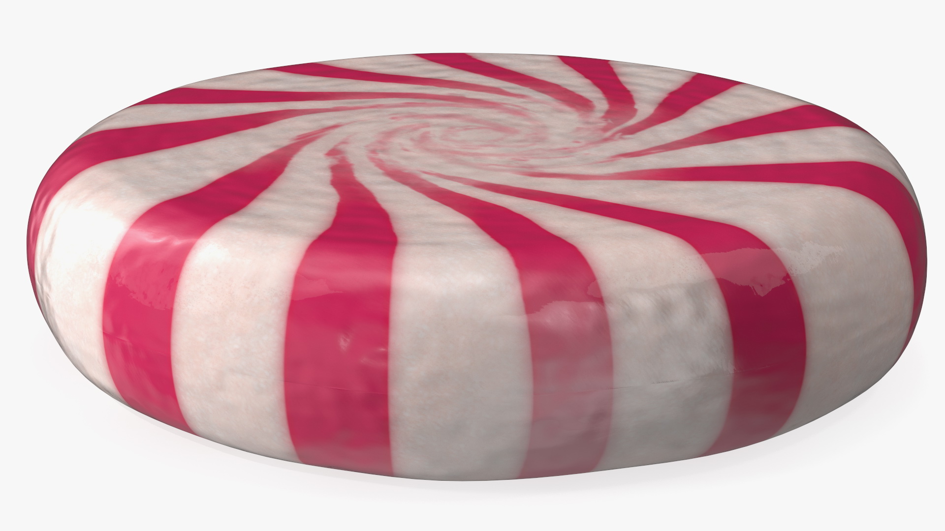 3D Pink Round Candy