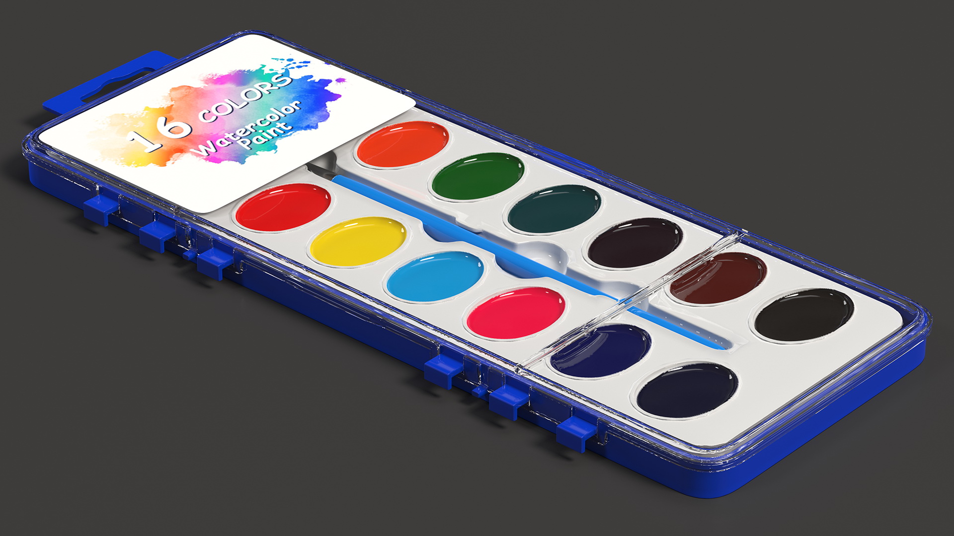3D Water Color Set for Children Open Box Fur